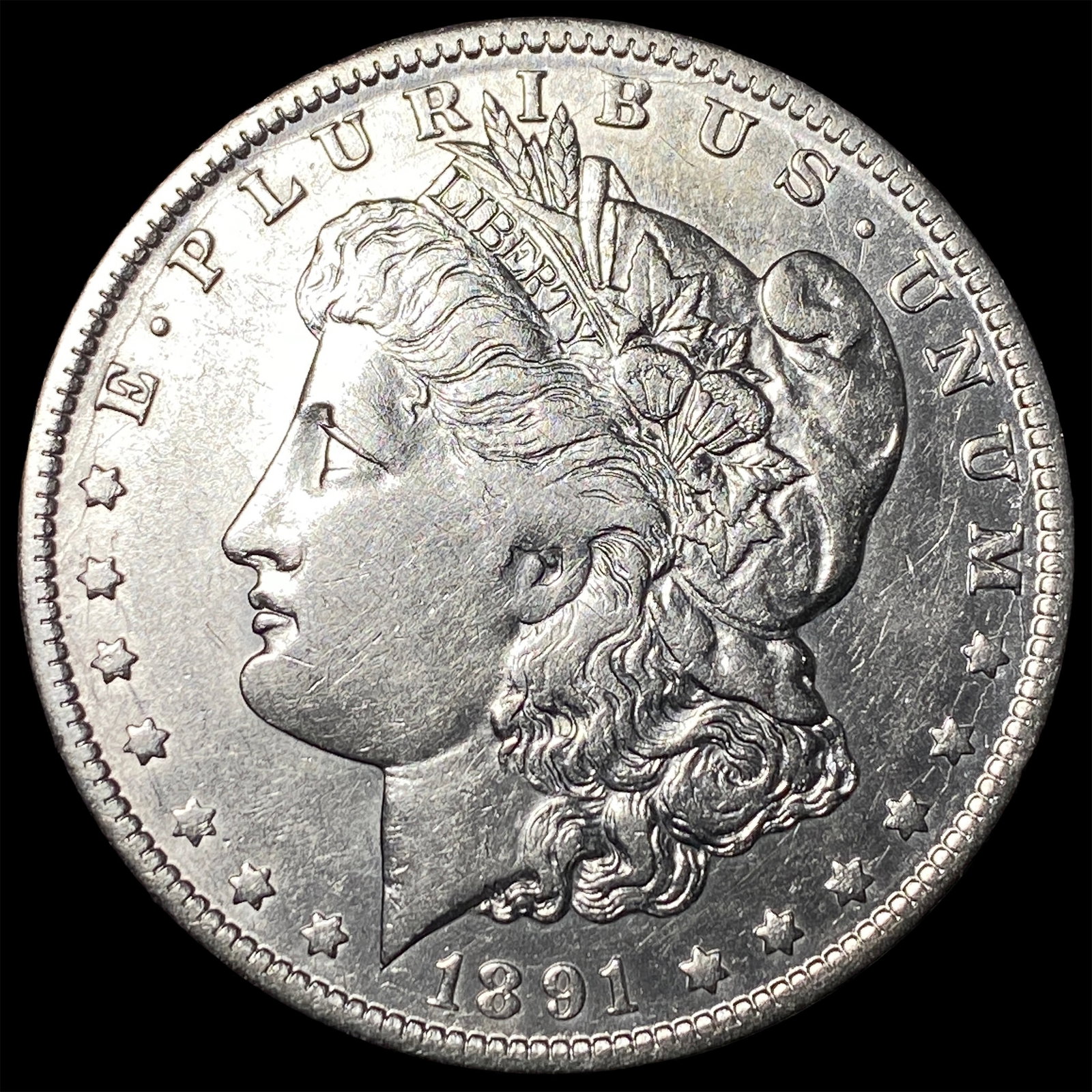 1891-O Silver Morgan Dollar CLOSELY UNCIRCULATED: 1891-O Silver Morgan Dollar CLOSELY UNCIRCULATED