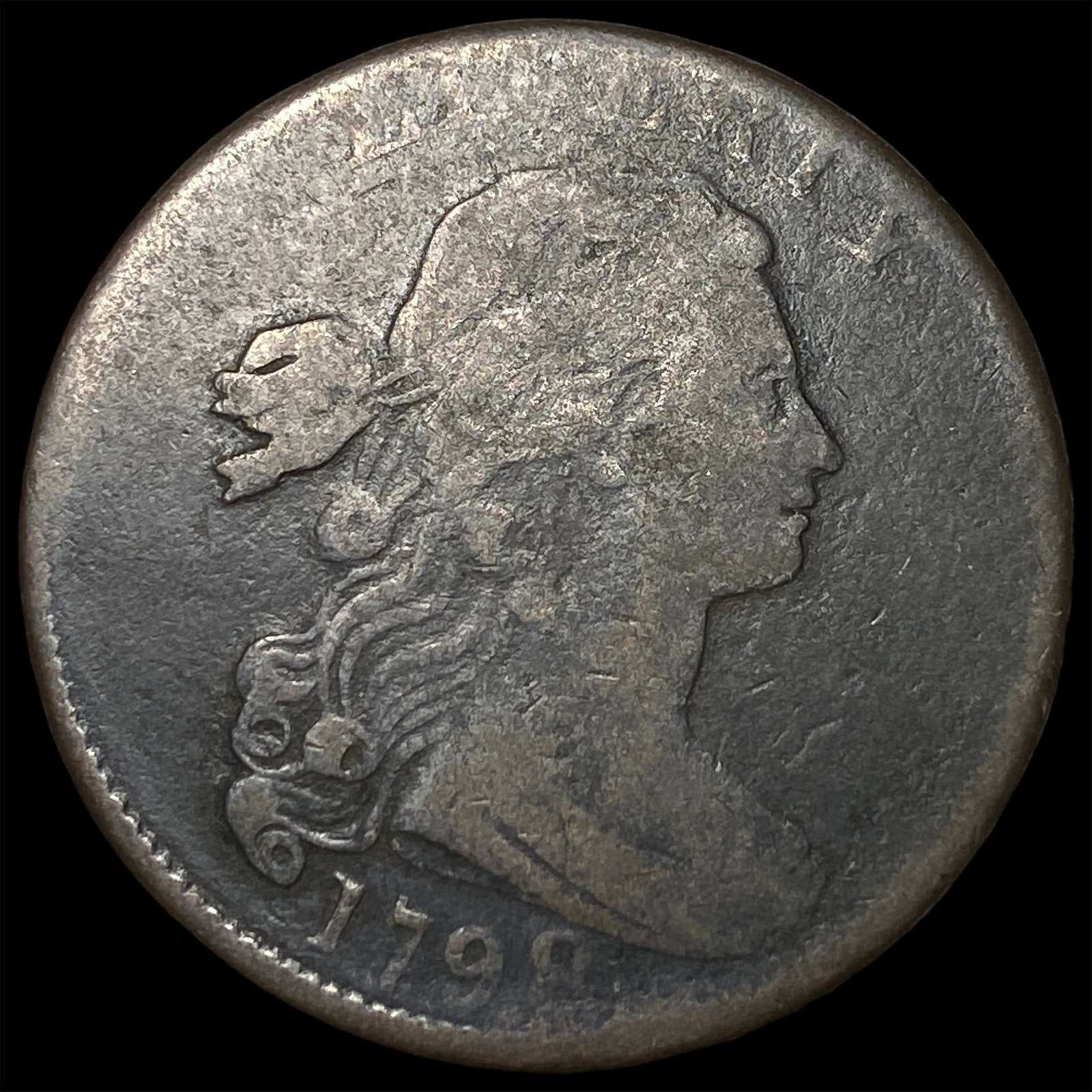 1798 Rev 97 Draped Bust Draped Bust LIGHTLY CIRCULATED: 1798 Rev 97 Draped Bust Draped Bust LIGHTLY CIRCULATED