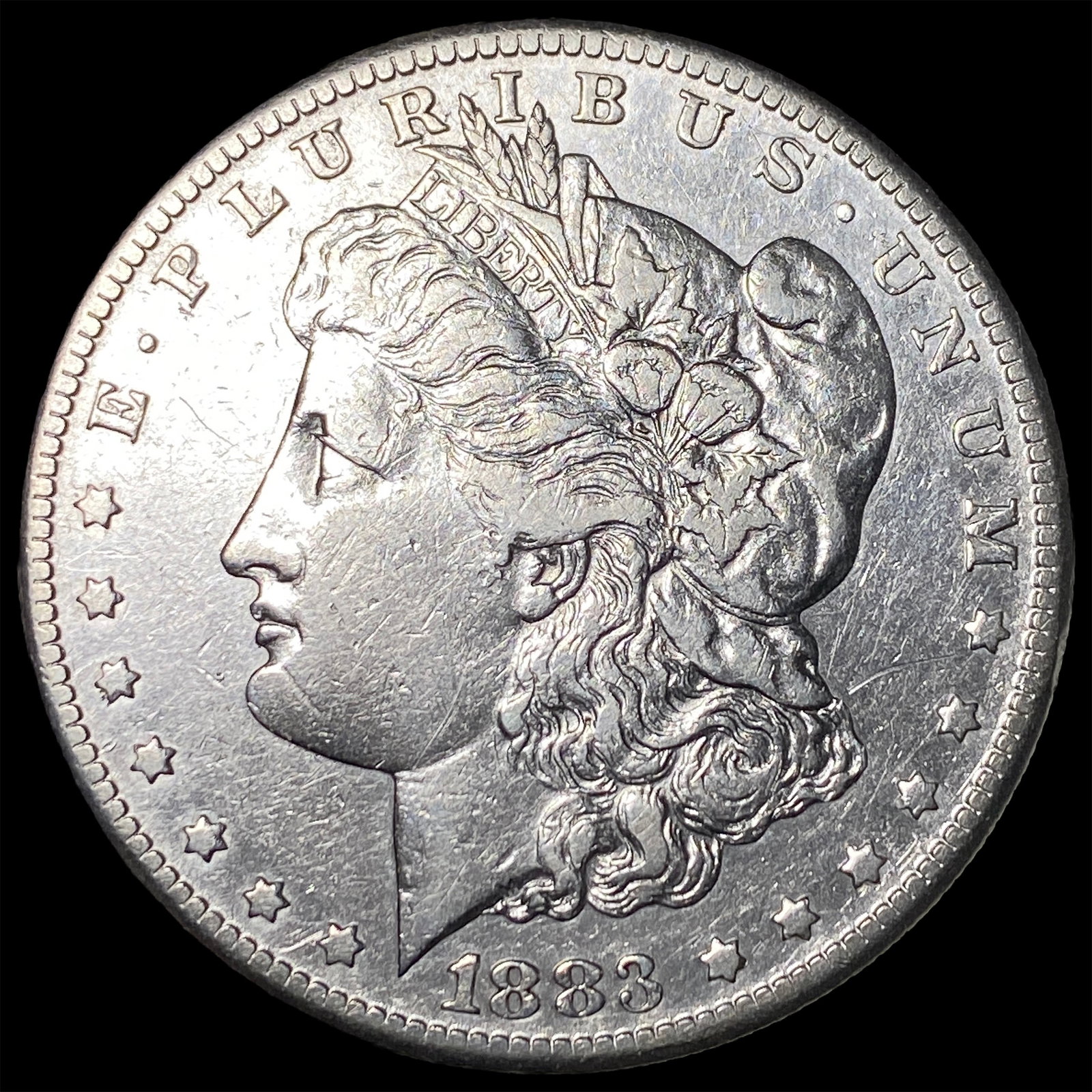 1883-S Morgan Silver Dollar CHOICE AU (1 of 2)