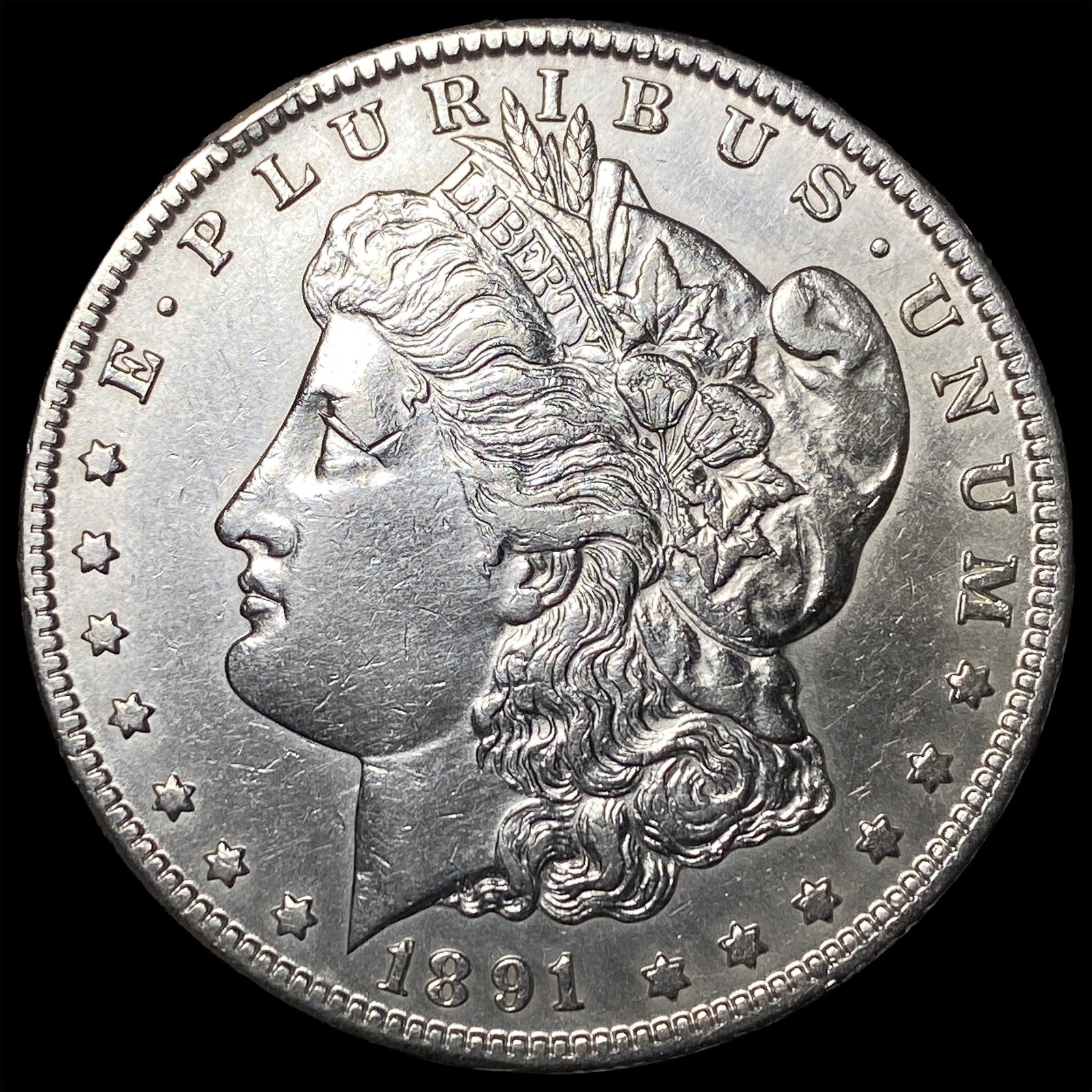 1891-CC Silver Morgan Dollar UNCIRCULATED: 1891-CC Silver Morgan Dollar UNCIRCULATED
