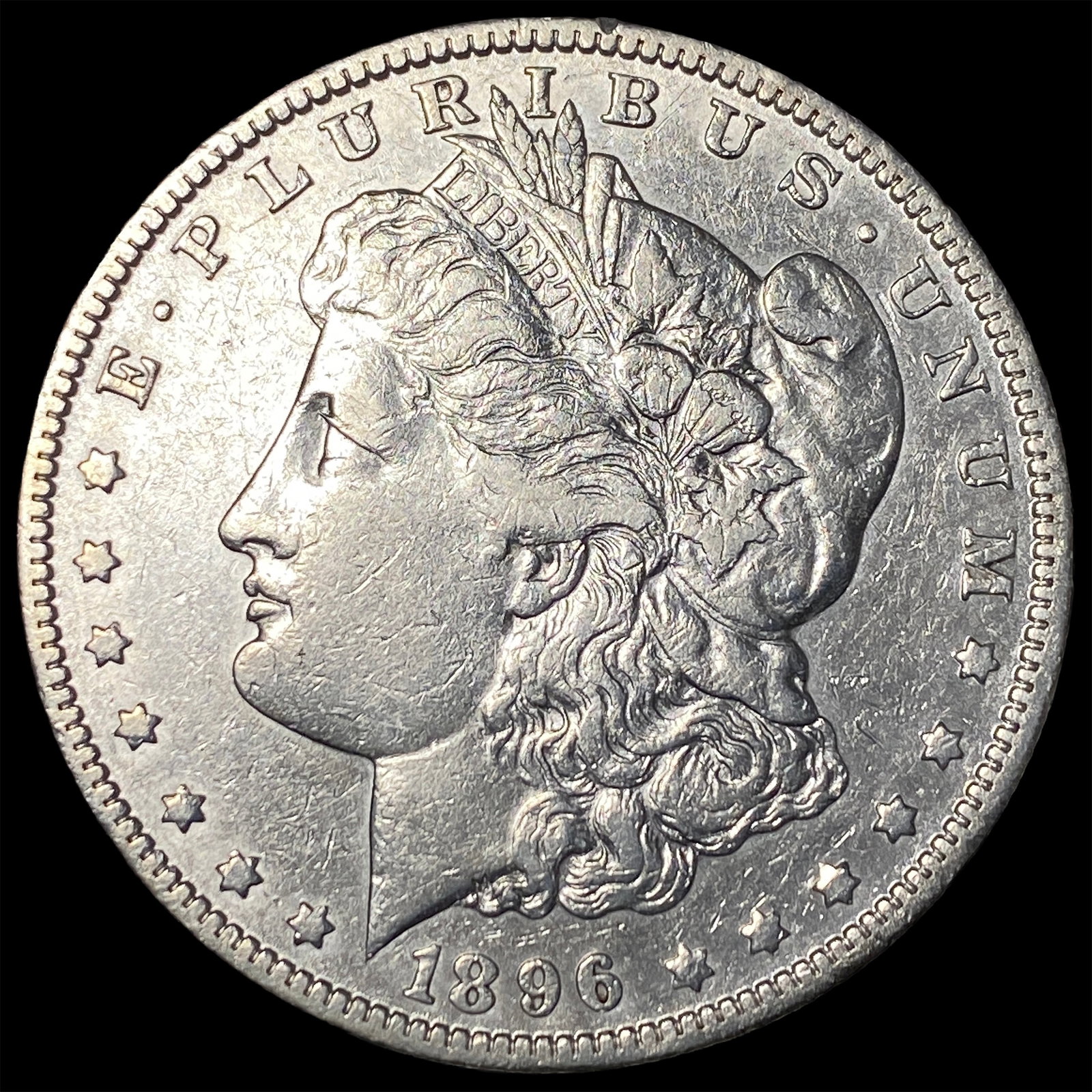 1896-O Silver Morgan Dollar CHOICE AU: 1896-O Silver Morgan Dollar CHOICE AU