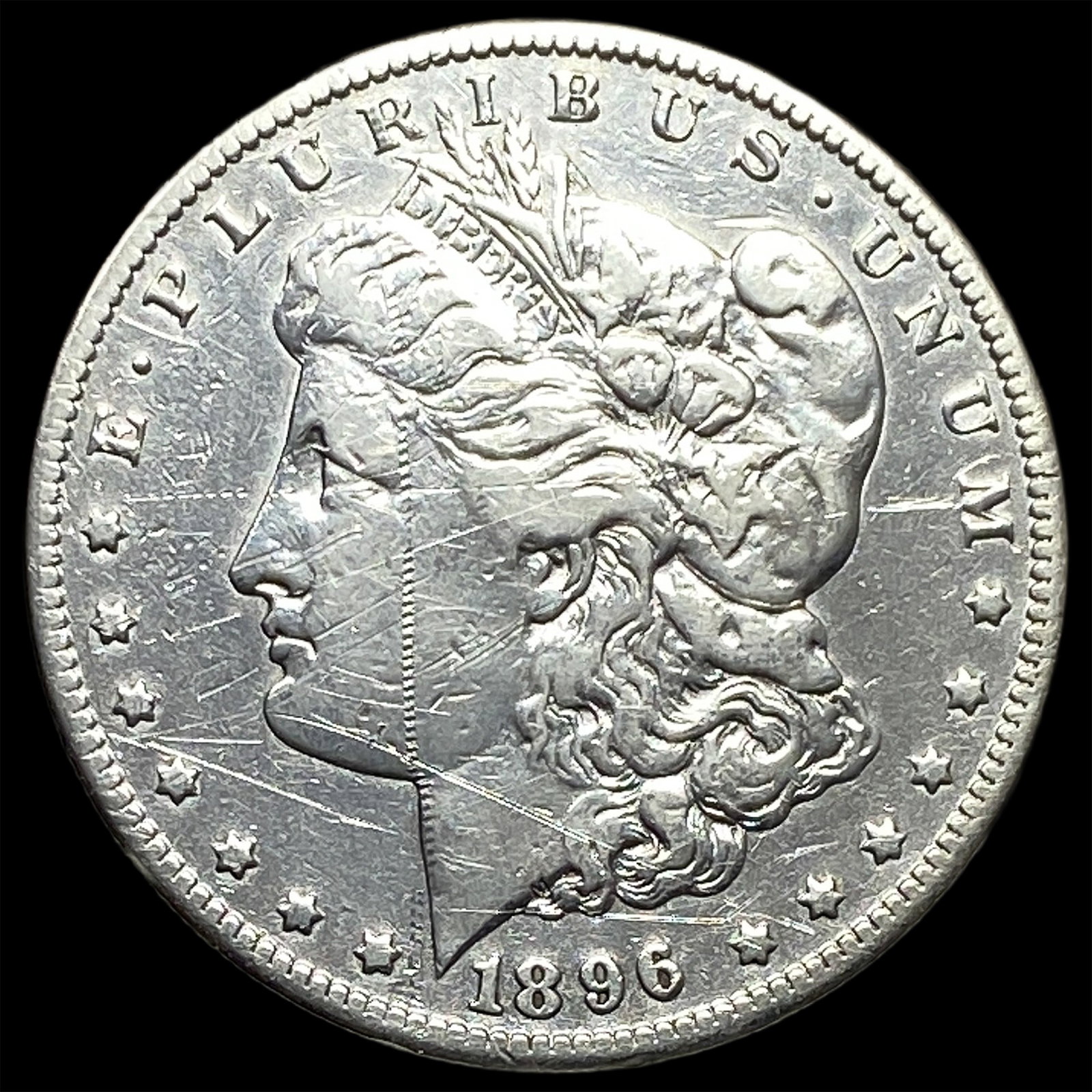 1896-S Morgan Silver Dollar (1 of 2)