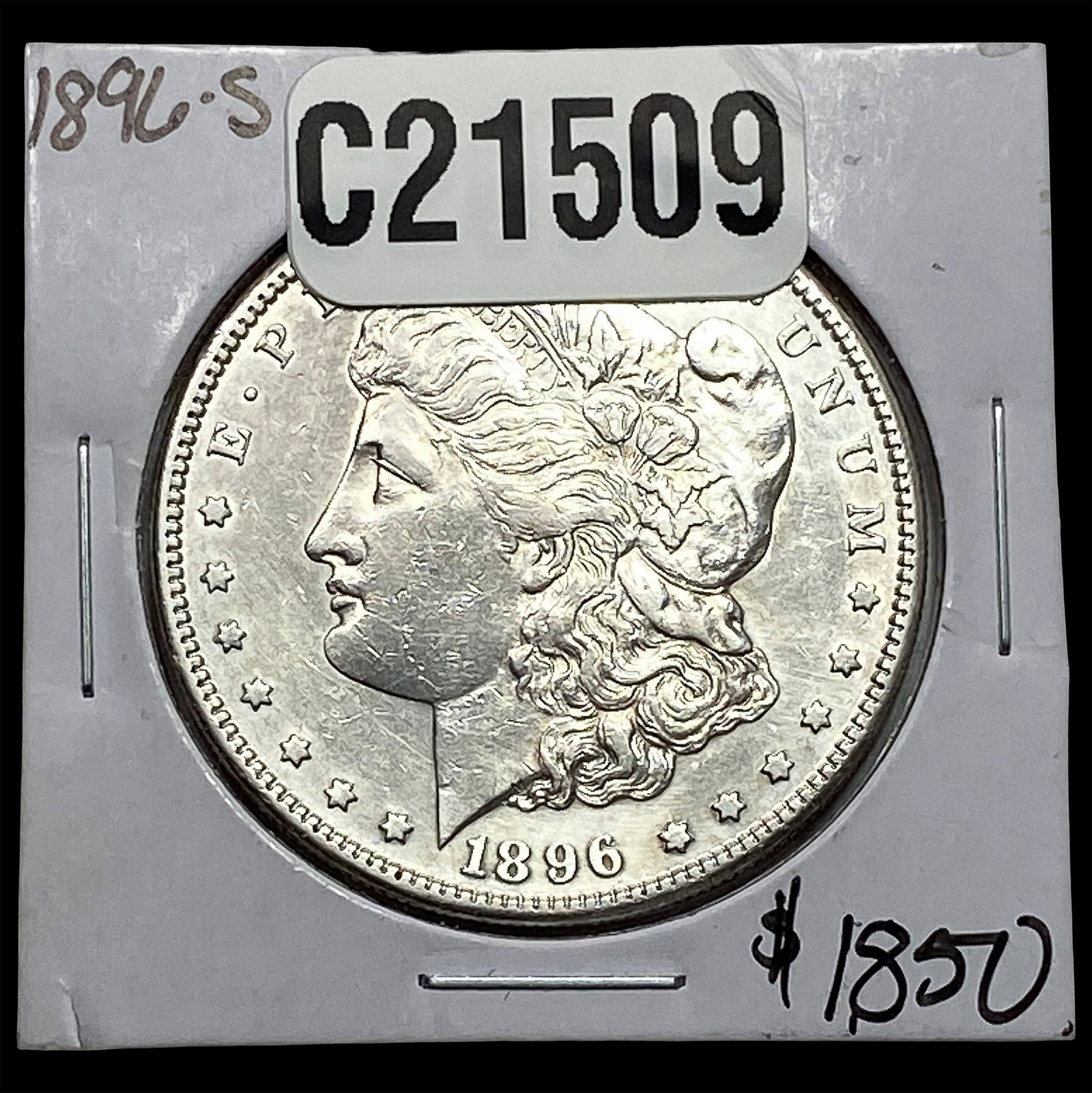 1896-S Morgan Silver Dollar (1 of 2)