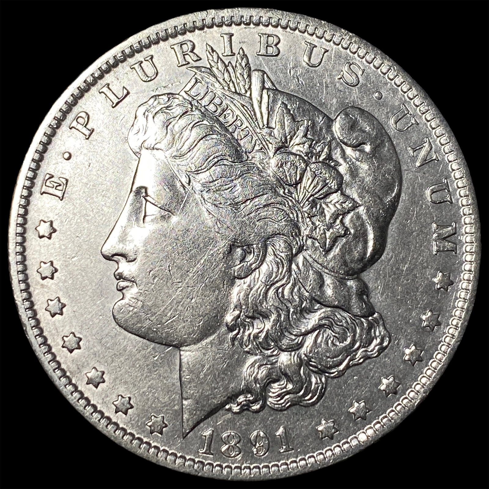 1891-O Silver Morgan Dollar CHOICE AU: 1891-O Silver Morgan Dollar CHOICE AU