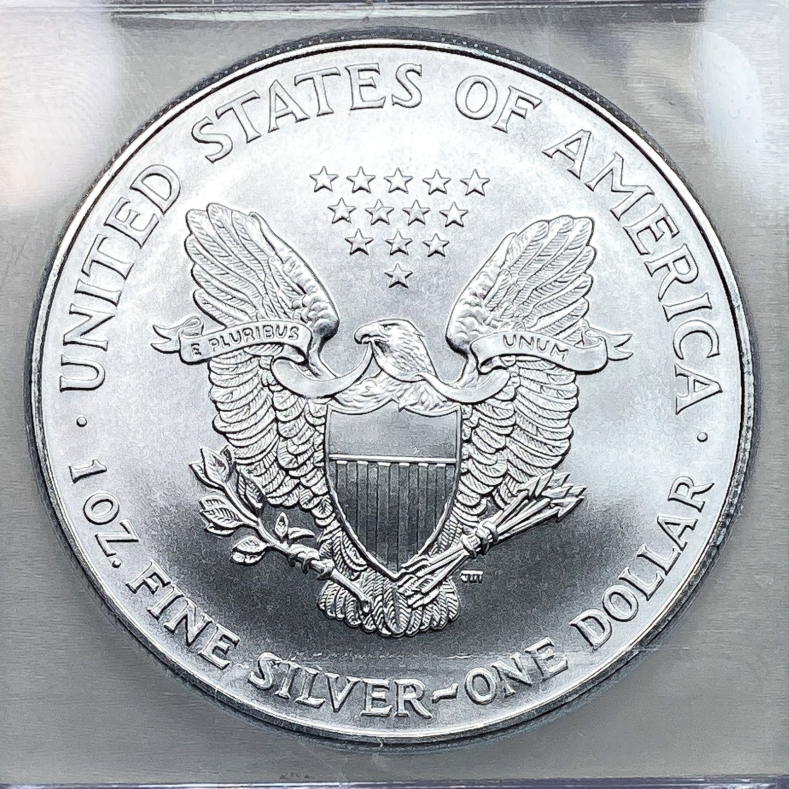 1999 Silver Eagle ICG MS70 - 4