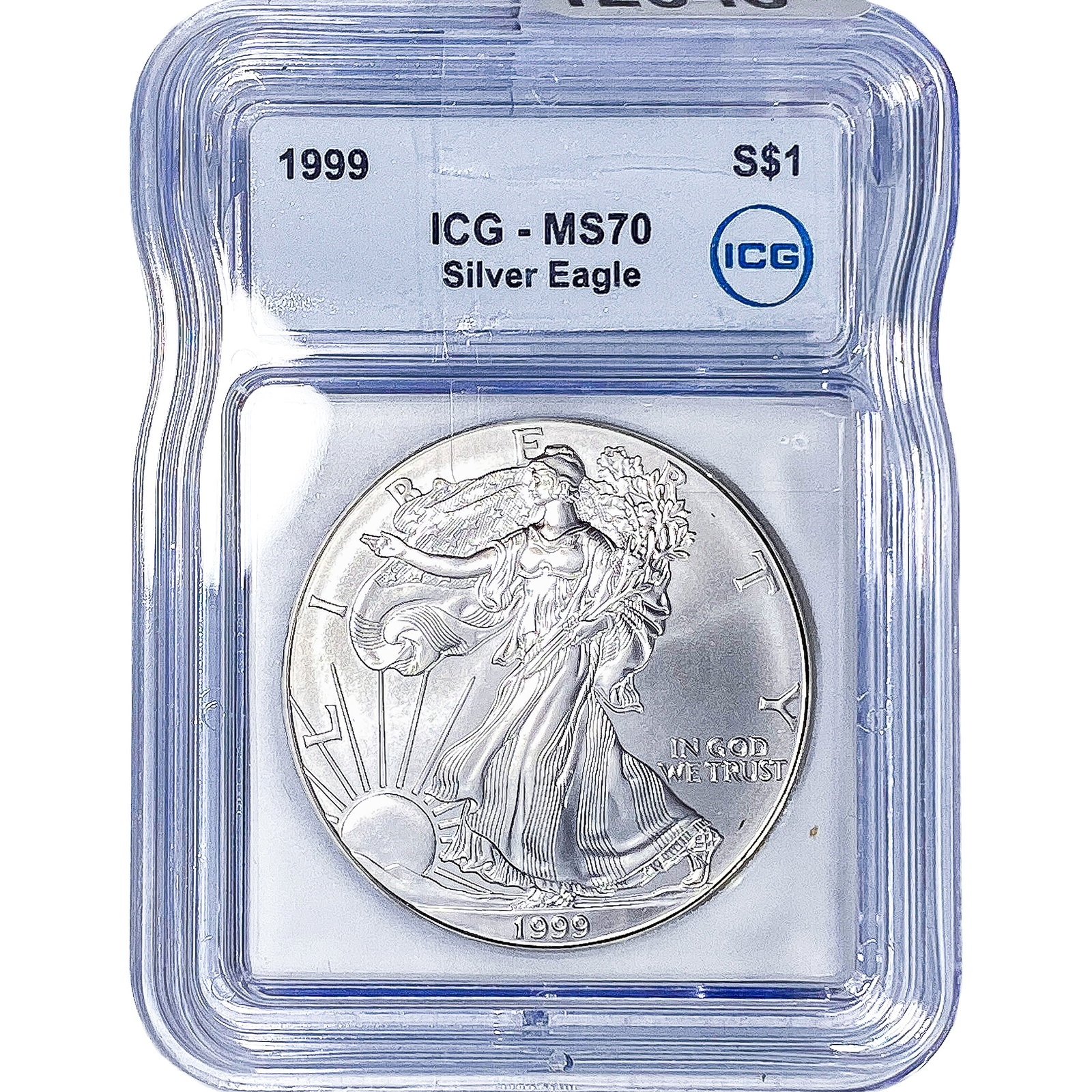 1999 Silver Eagle ICG MS70: 1999 Silver Eagle ICG MS70