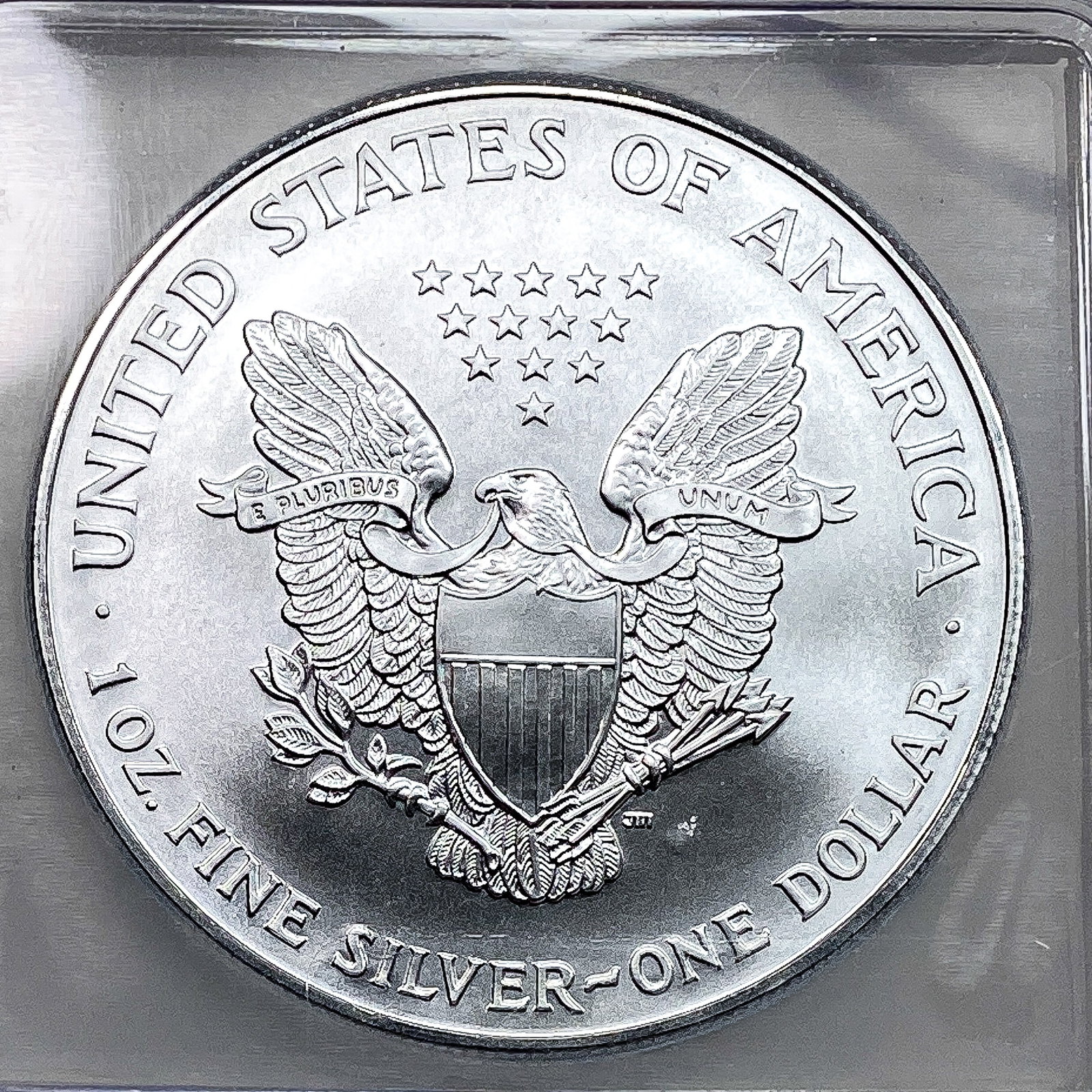 1999 Silver Eagle ICG MS70 - 4