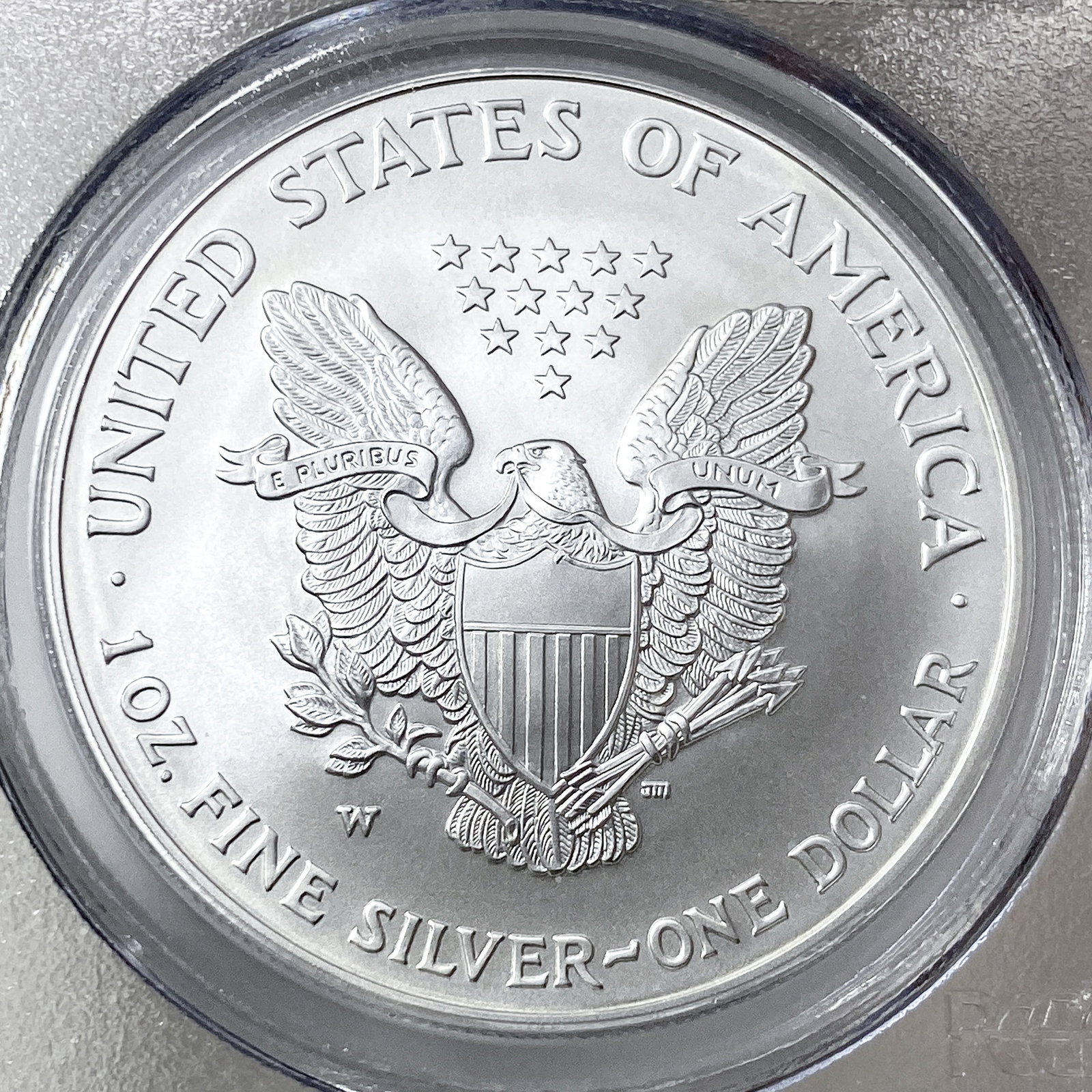 2008-W Rev 07 Silver Eagle PCGS MS70 - 4