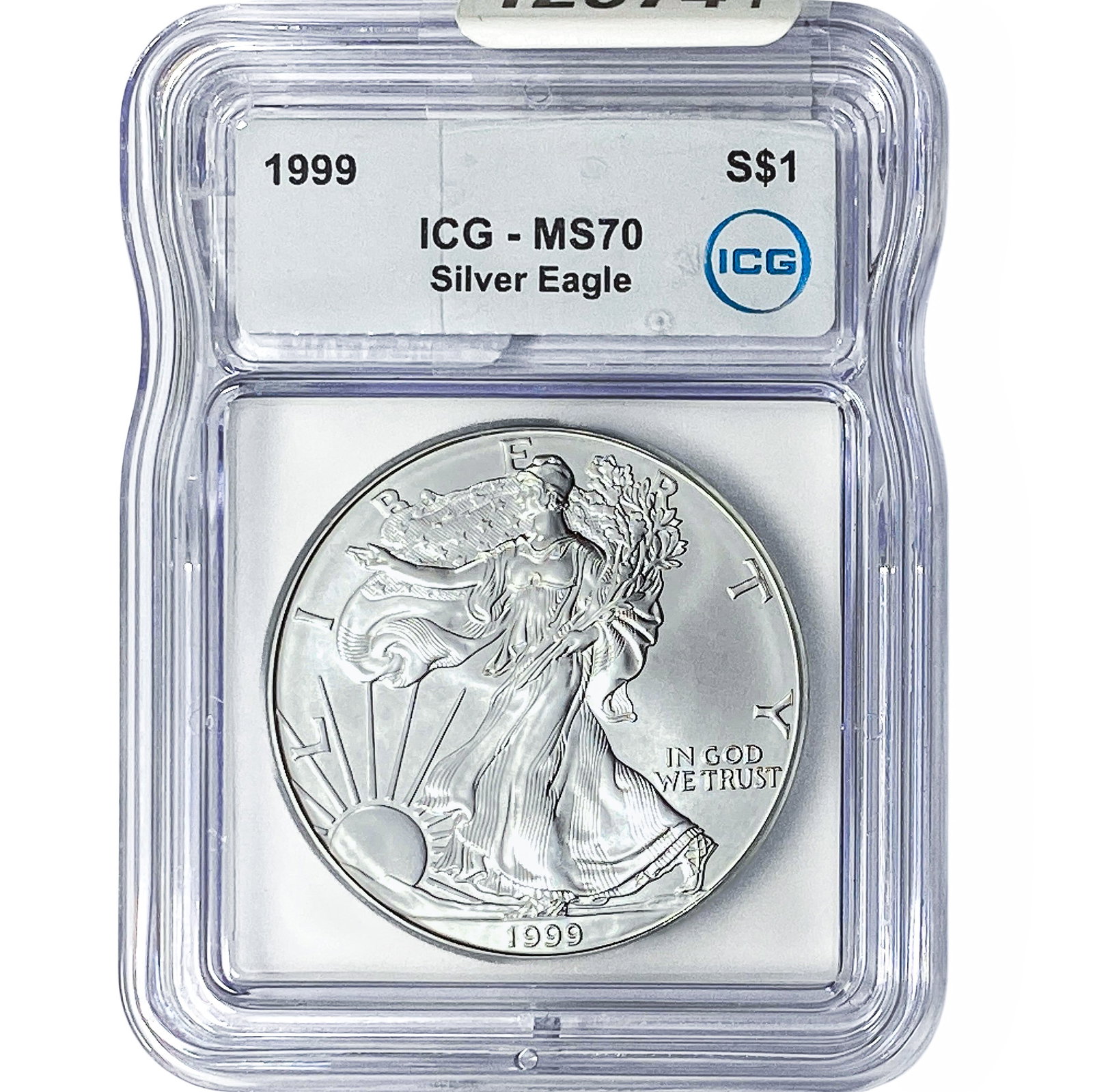 1999 Silver Eagle ICG MS70 (1 of 4)