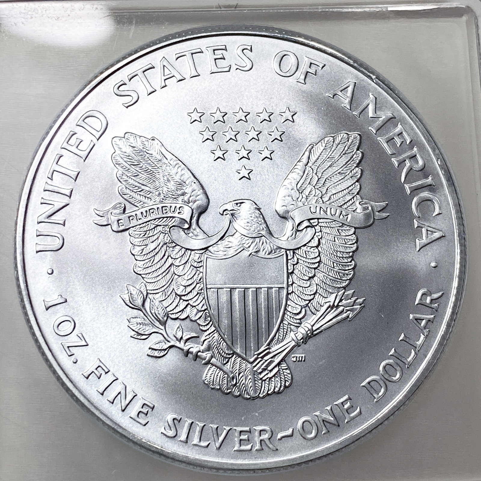 1999 Silver Eagle ICG MS70 - 4