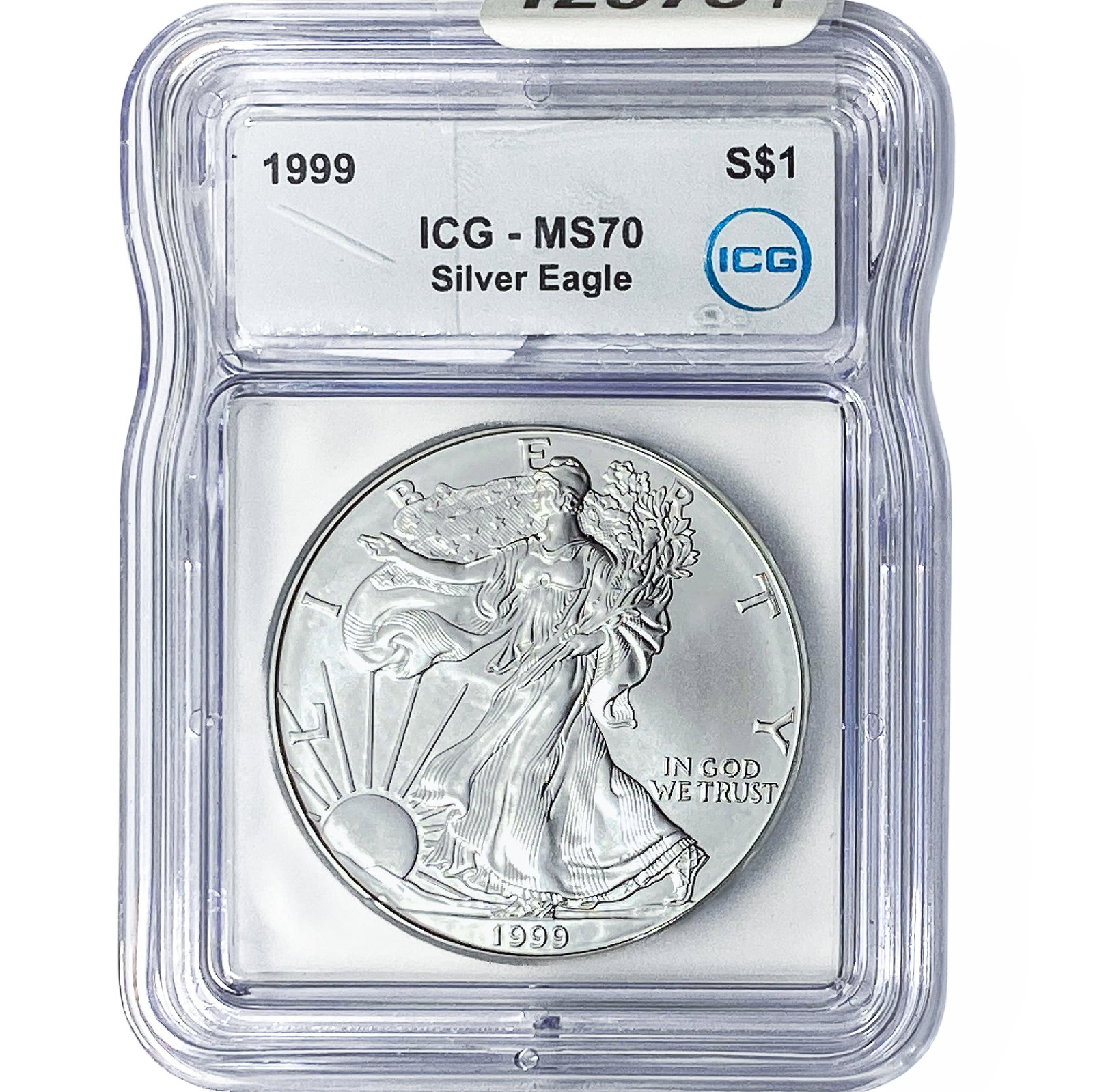 1999 Silver Eagle ICG MS70 (1 of 4)