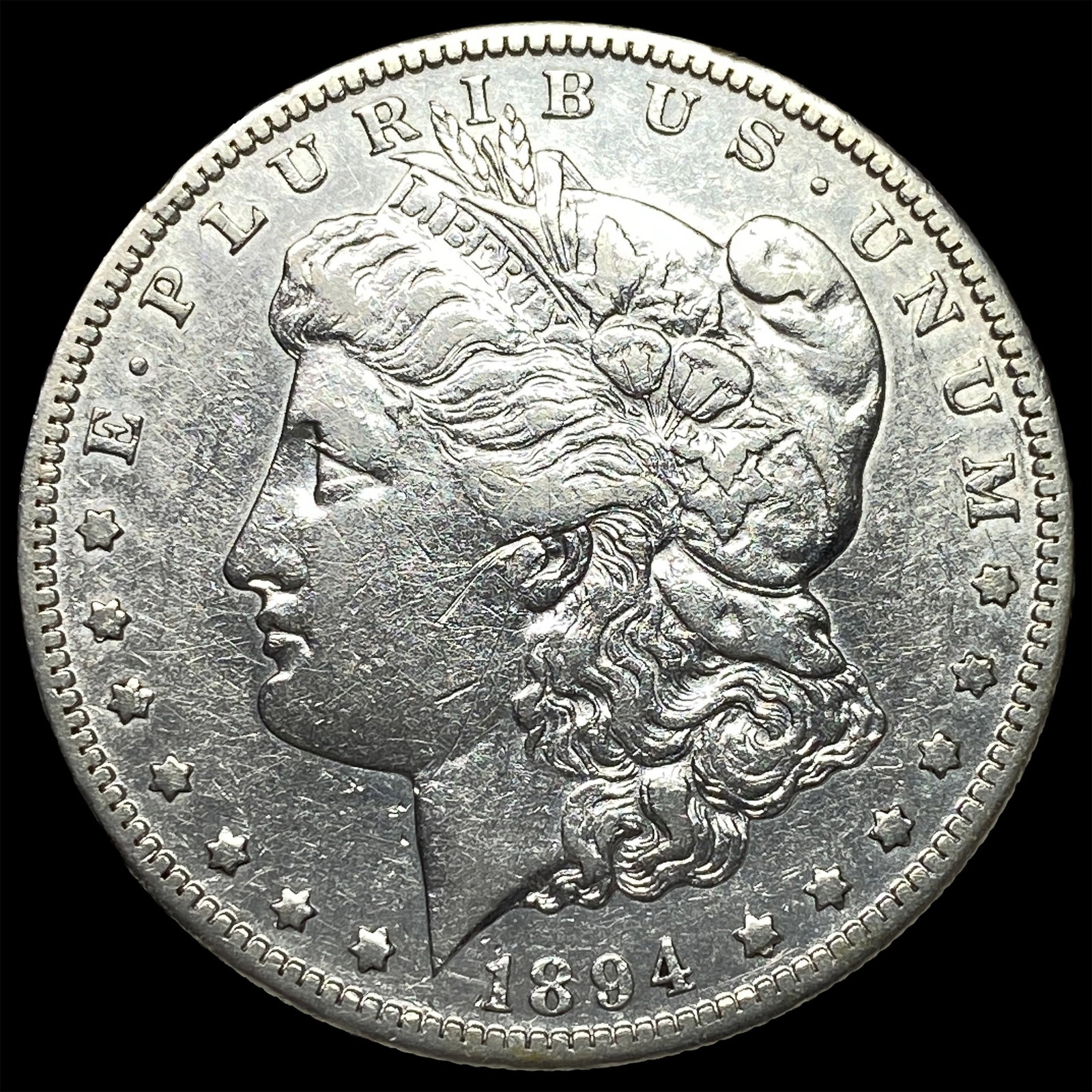 1894-S Silver Morgan Dollar HIGH GRADE: 1894-S Silver Morgan Dollar HIGH GRADE