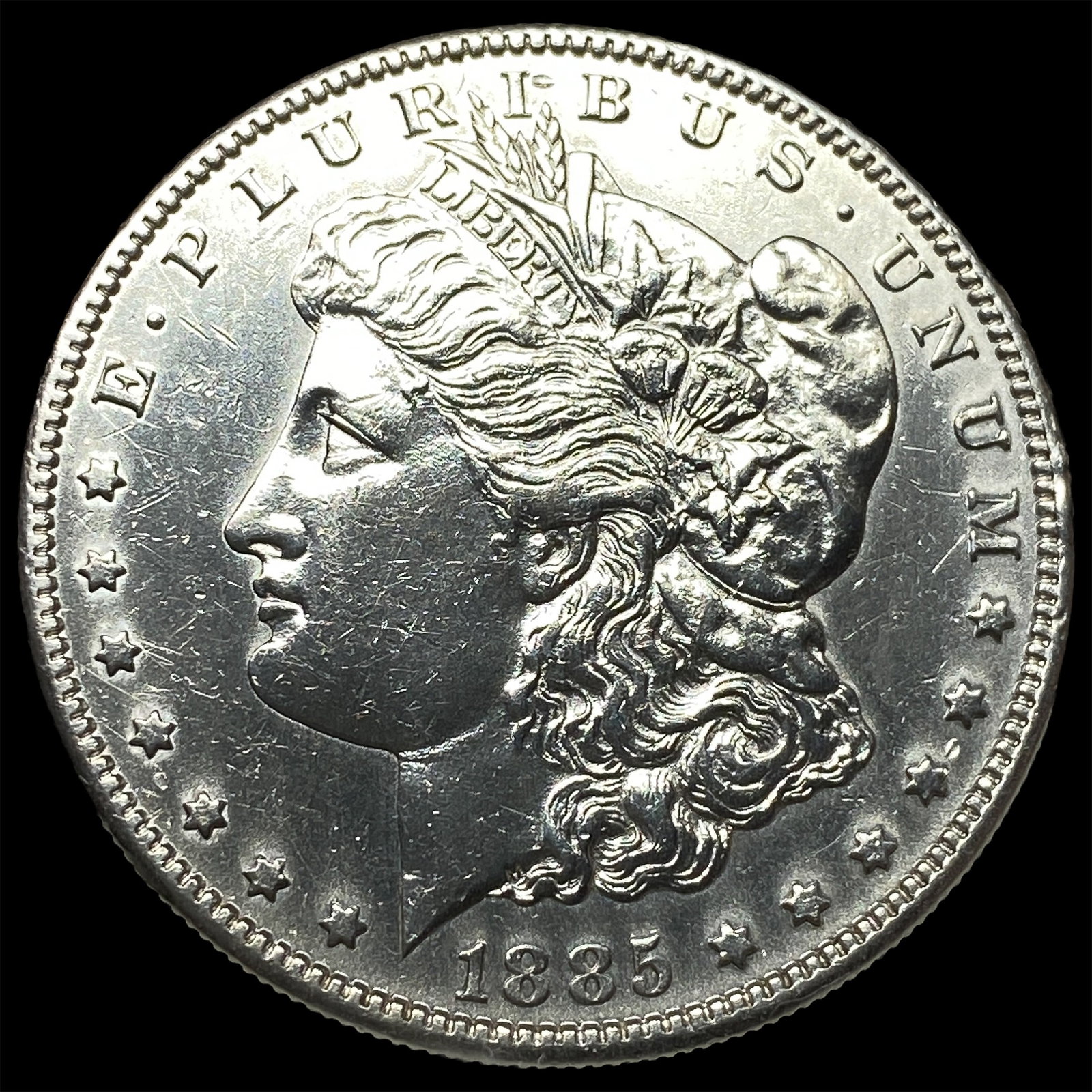 1885-S Silver Morgan Dollar HIGH GRADE (1 of 2)