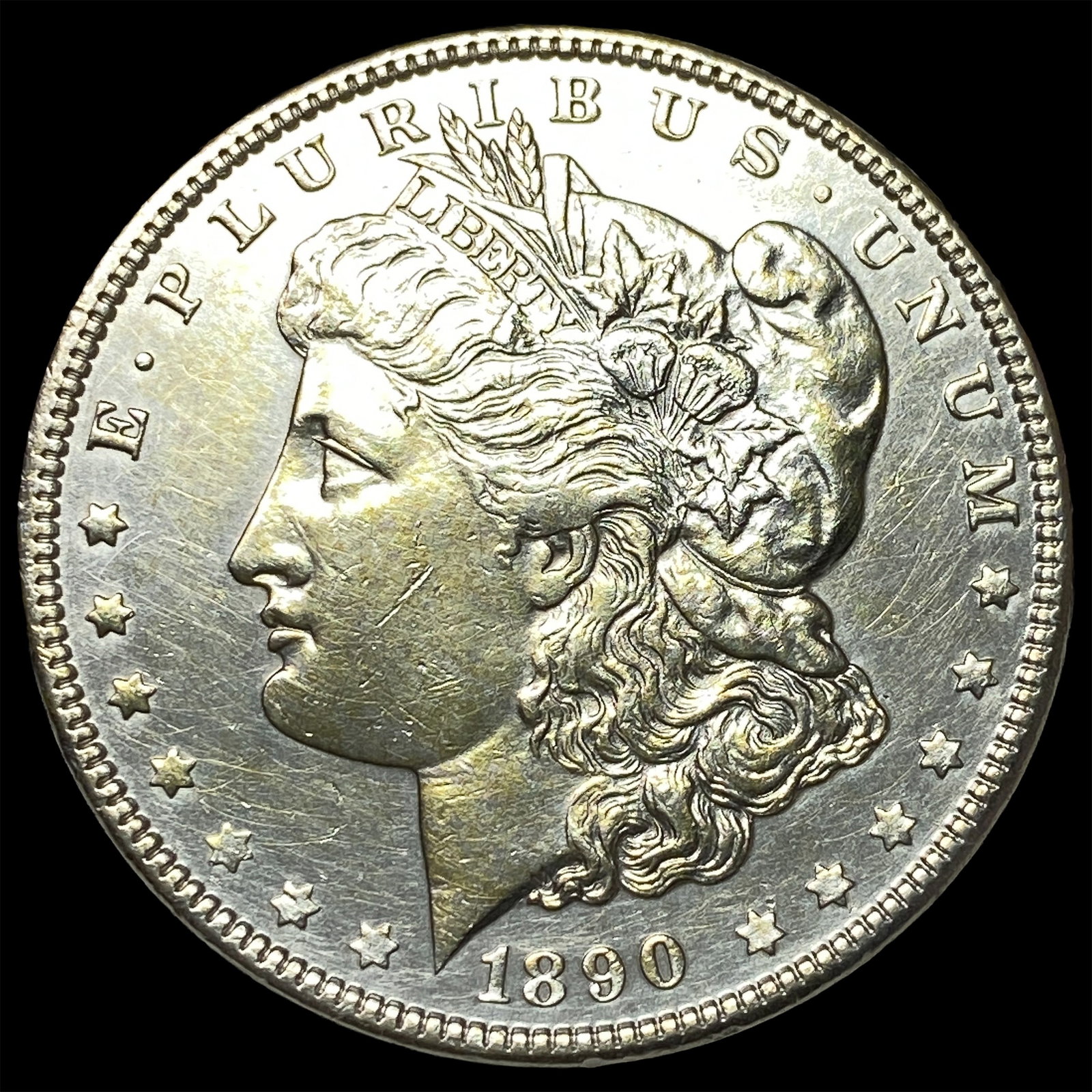 1890 Morgan Silver Dollar UNCIRCULATED: 1890 Morgan Silver Dollar UNCIRCULATED