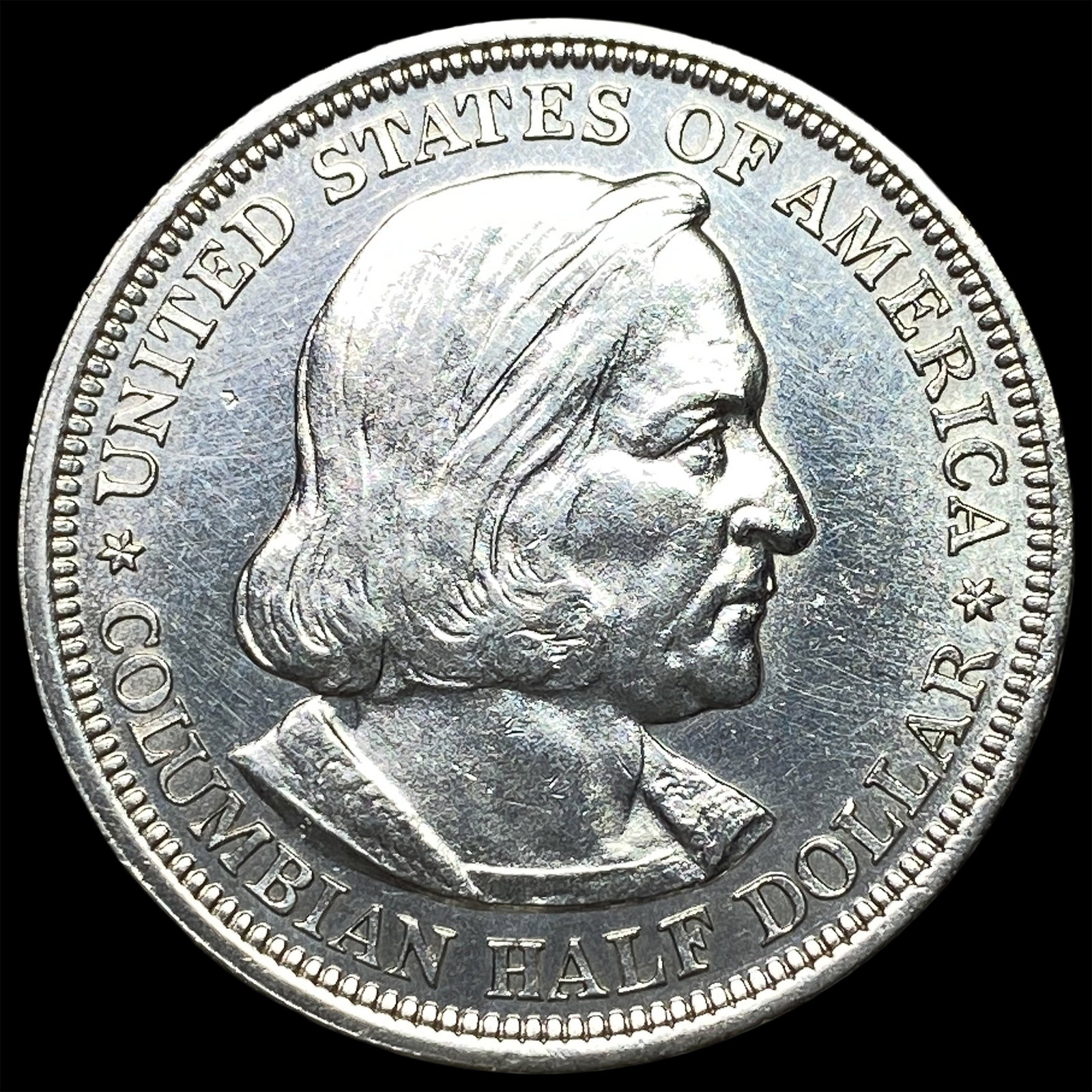 1892 Columbian Exposition Half Dollar CHOICE BU (1 of 2)