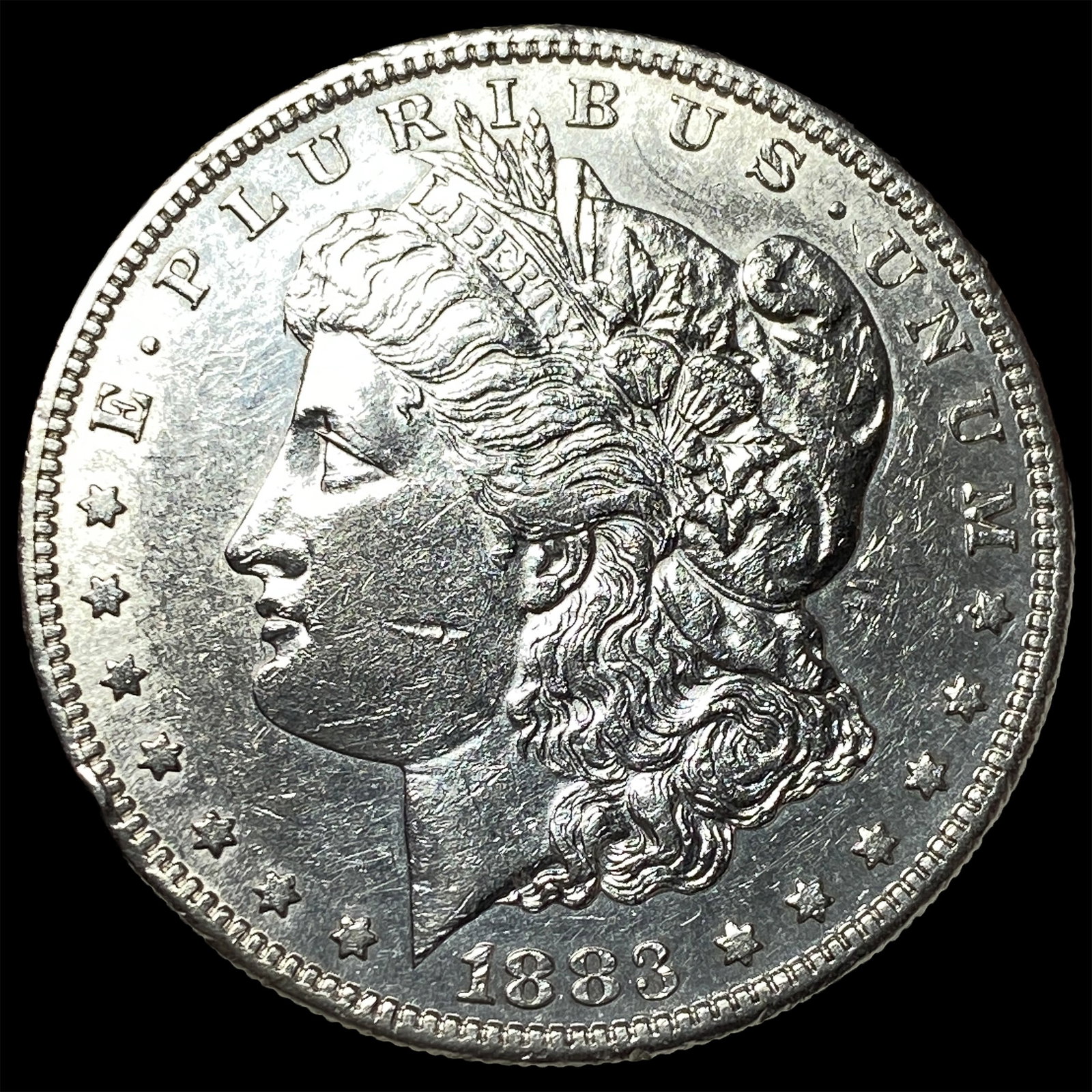 1883-S Silver Morgan Dollar UNCIRCULATED: 1883-S Silver Morgan Dollar UNCIRCULATED