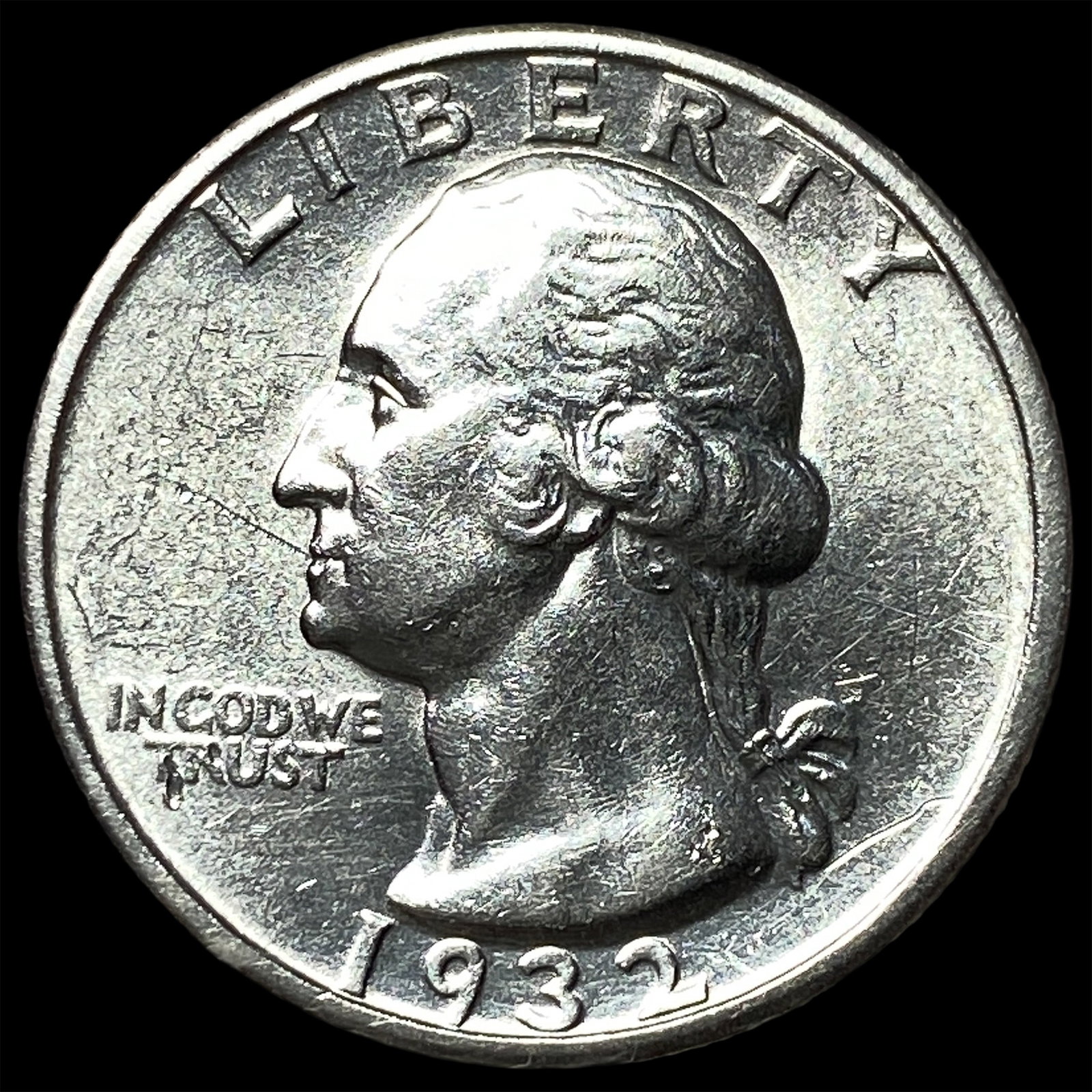 1932-S Silver Washington Quarter UNCIRCULATED (1 of 2)