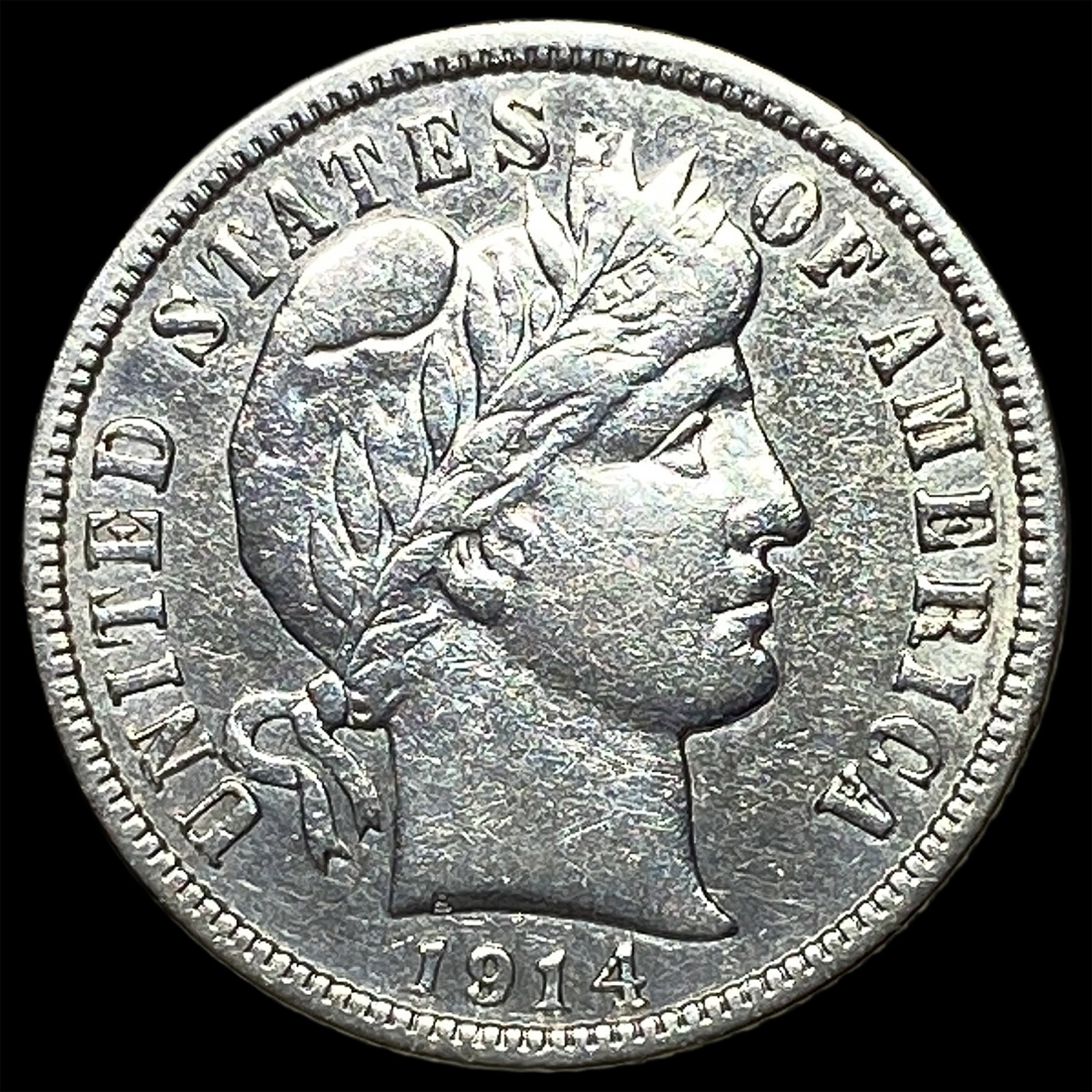 1914 Barber Dime UNCIRCULATED (1 of 2)