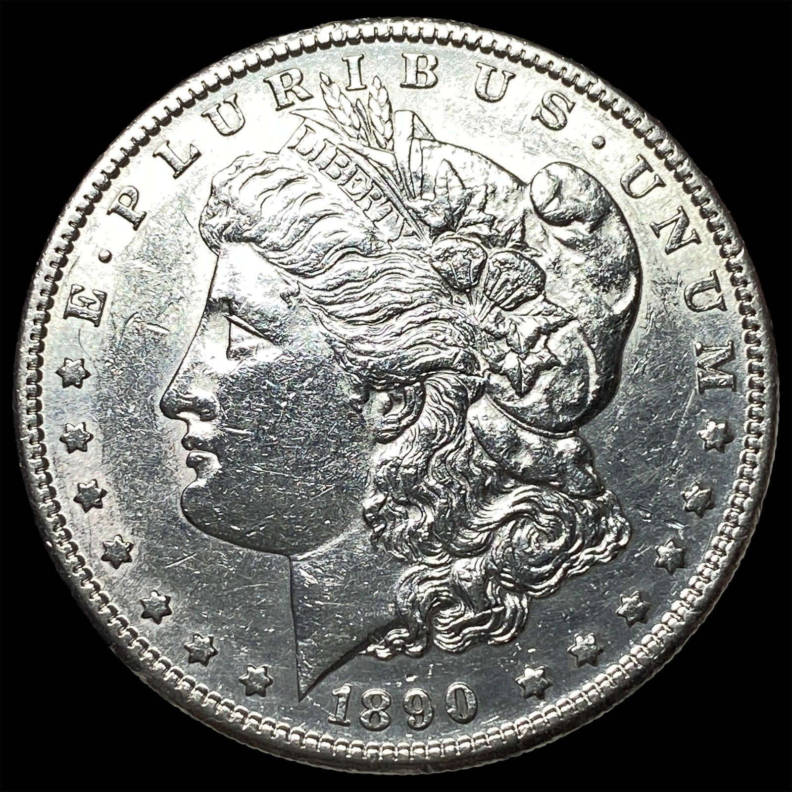 1890-S Silver Morgan Dollar UNCIRCULATED: 1890-S Silver Morgan Dollar UNCIRCULATED