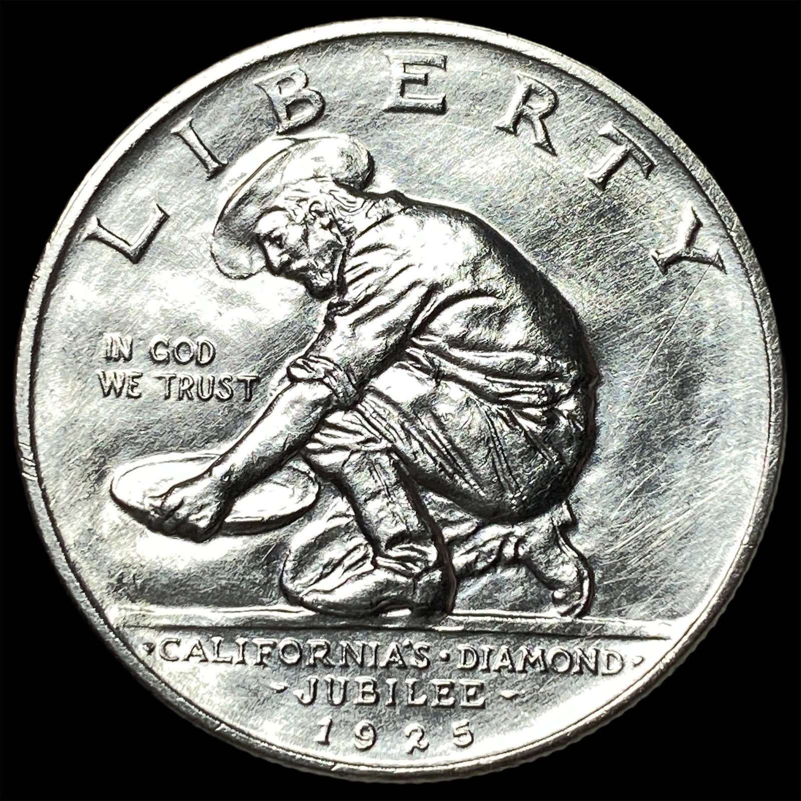 1925 Silver California Diamond Jubilee Half Dollar UNCIRCULATED (1 of 2)