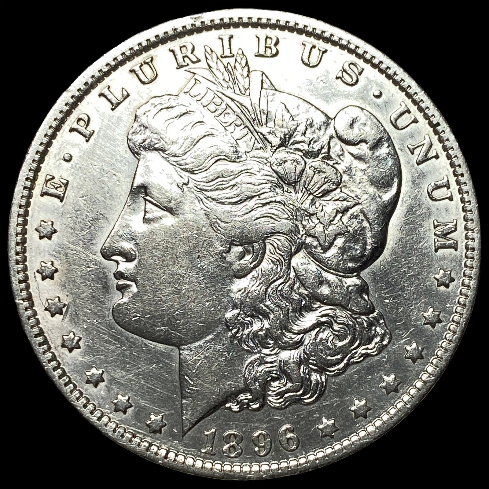 1896-O Silver Morgan Dollar CHOICE AU: 1896-O Silver Morgan Dollar CHOICE AU