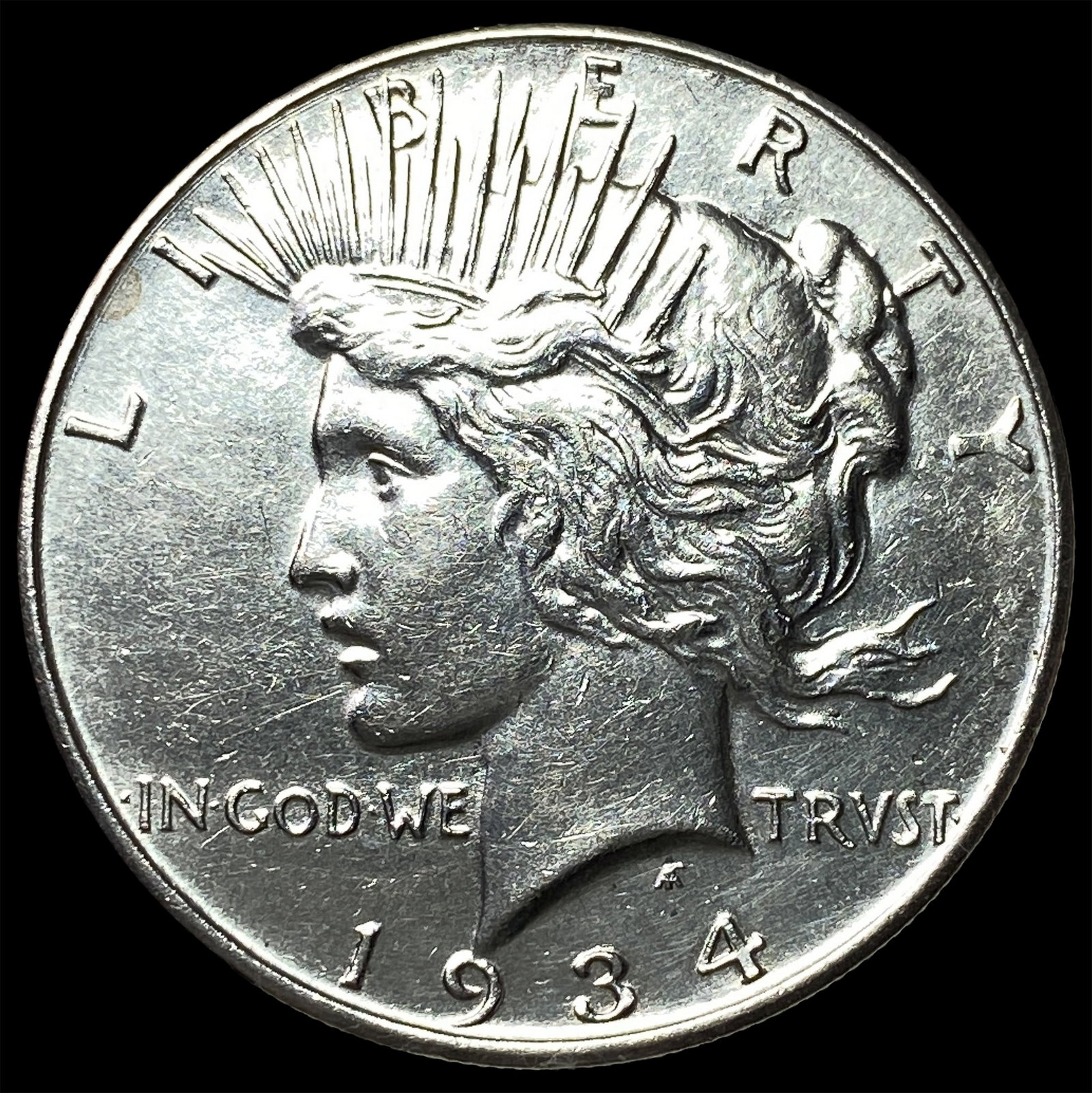 1934 Peace Silver Dollar UNCIRCULATED: 1934 Peace Silver Dollar UNCIRCULATED