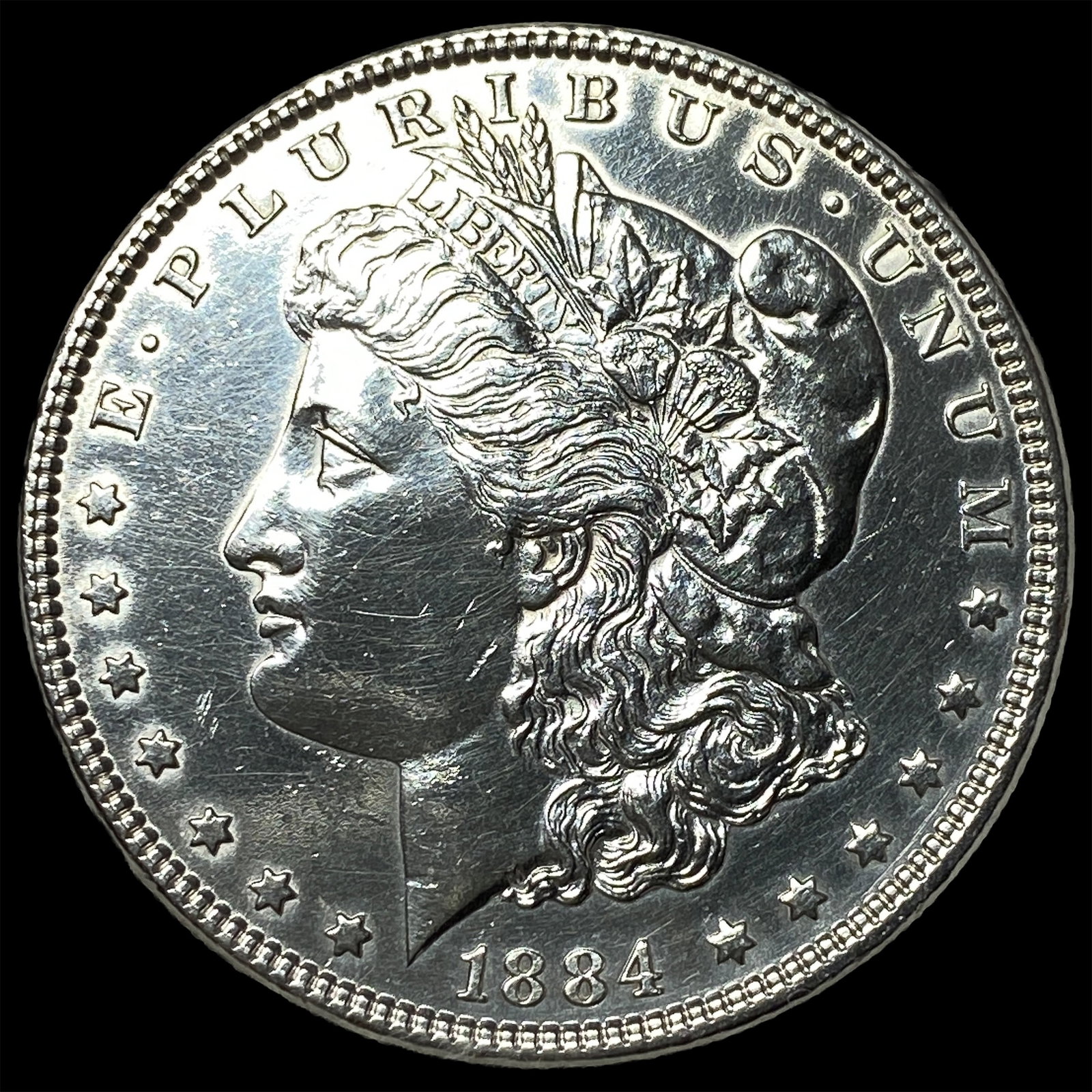1884 Morgan Silver Dollar UNCIRCULATED: 1884 Morgan Silver Dollar UNCIRCULATED