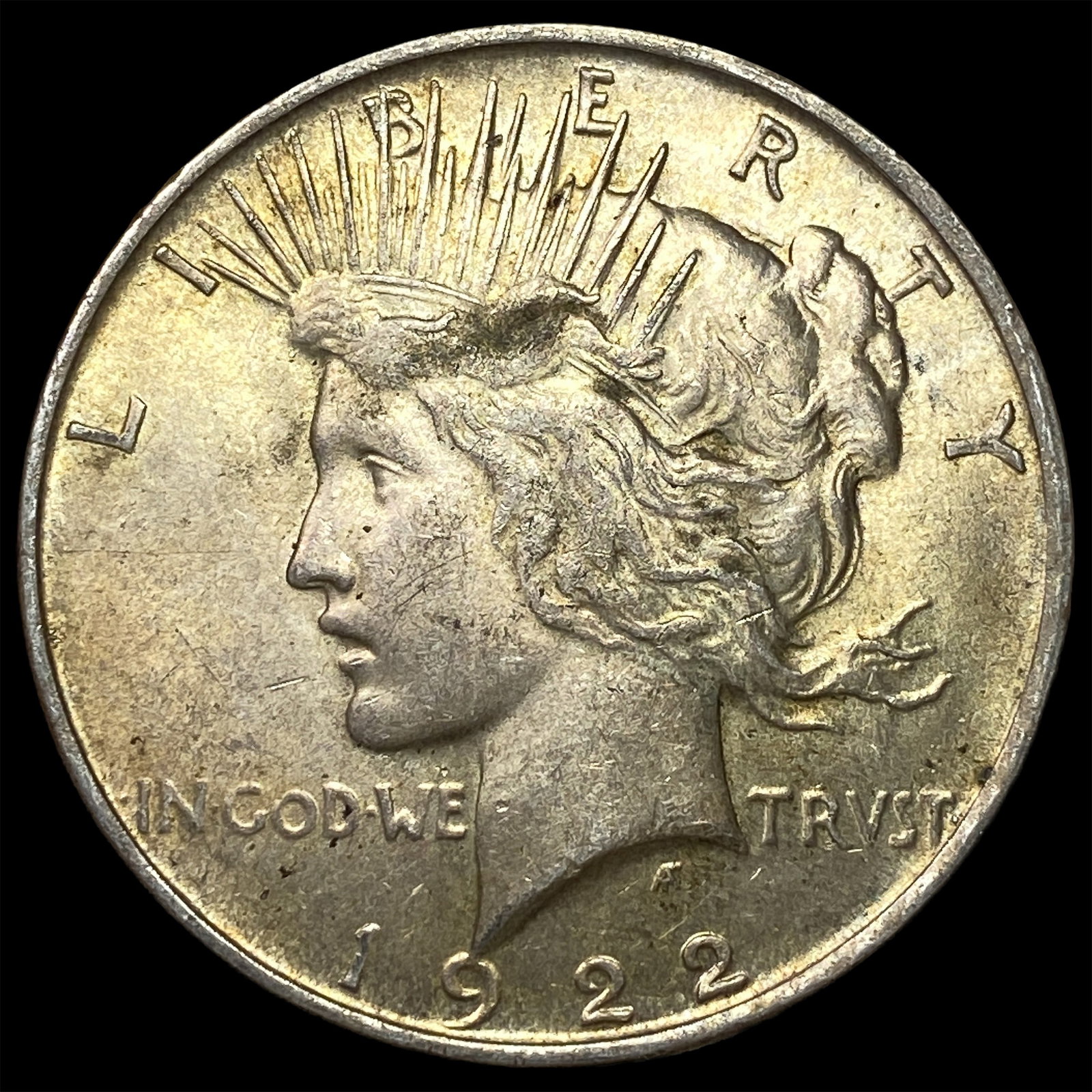 1922 Silver Peace Dollar CLOSELY UNCIRCULATED: 1922 Silver Peace Dollar CLOSELY UNCIRCULATED