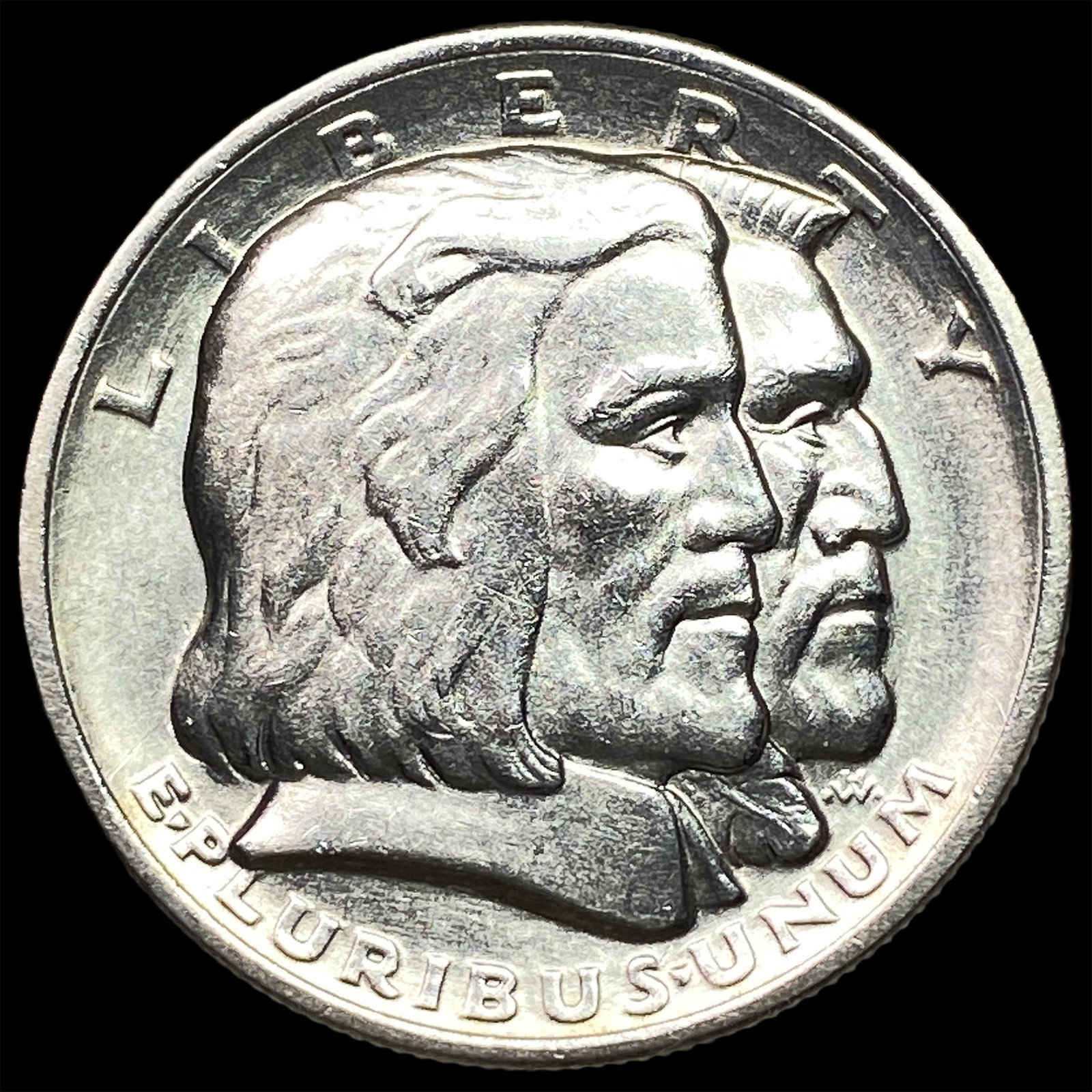 1936 Silver Long Island Tercentenary Half Dollar UNCIRCULATED (1 of 2)