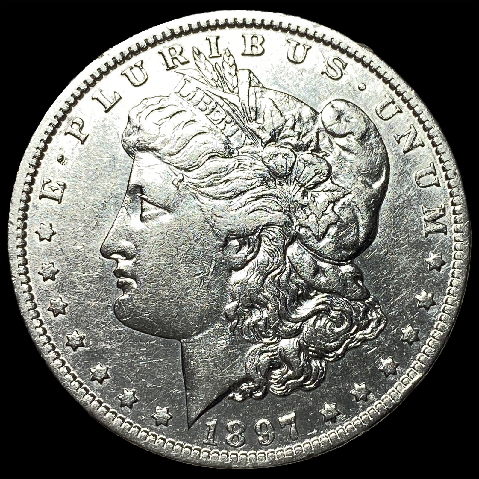 1897-O Silver Morgan Dollar CLOSELY UNCIRCULATED (1 of 2)