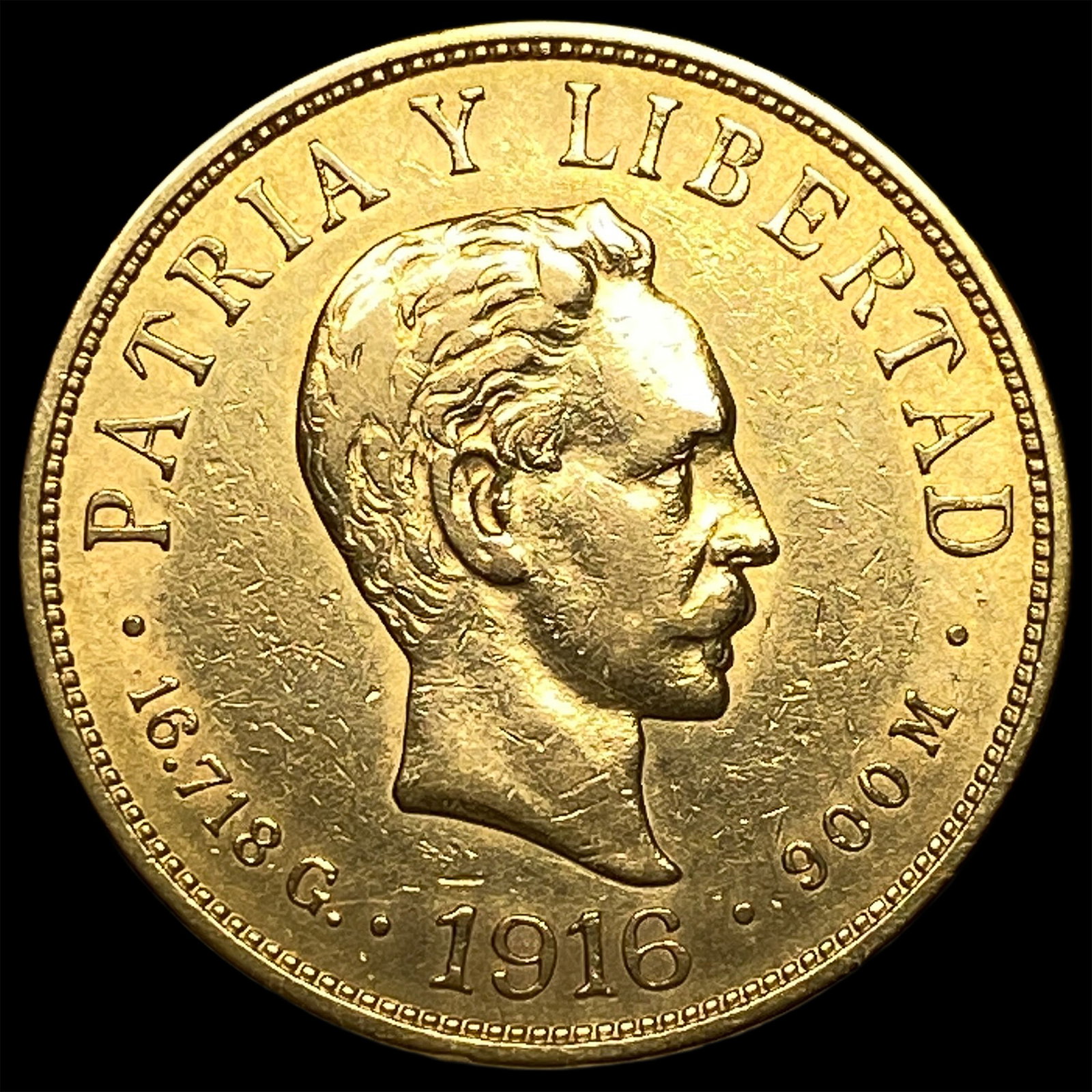 1916 Cuba Gold 10 Pesos GEM BU (1 of 2)
