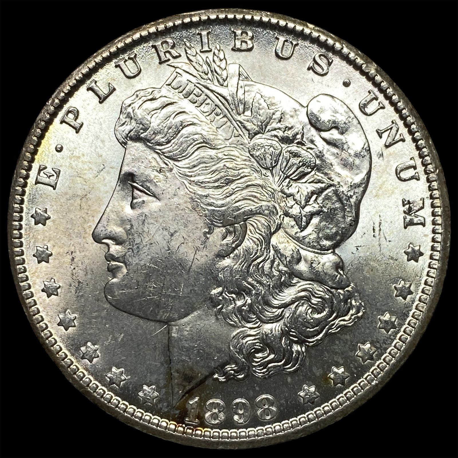 1898-S Silver Morgan Dollar UNCIRCULATED: 1898-S Silver Morgan Dollar UNCIRCULATED