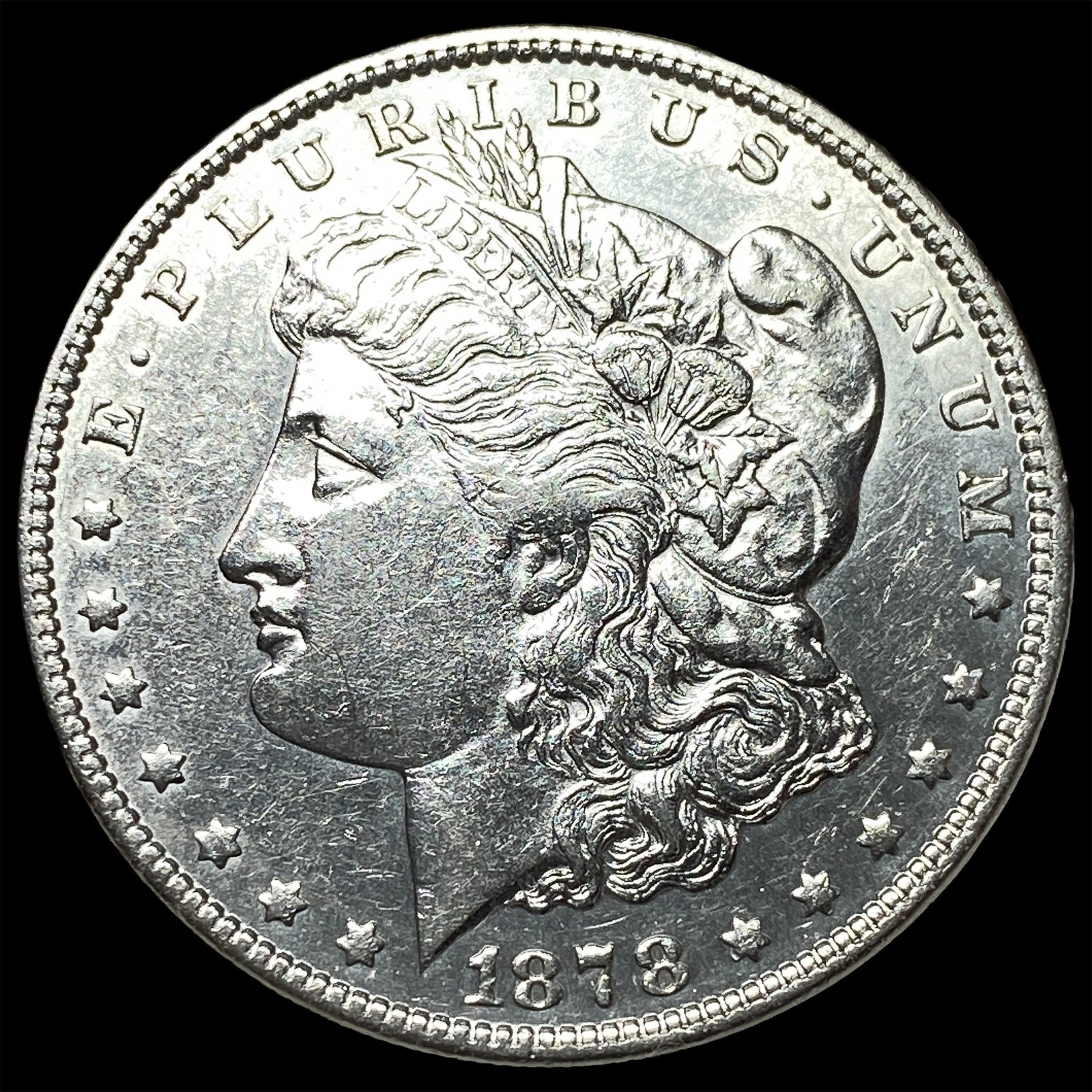 1878-S Silver Morgan Dollar UNCIRCULATED: 1878-S Silver Morgan Dollar UNCIRCULATED