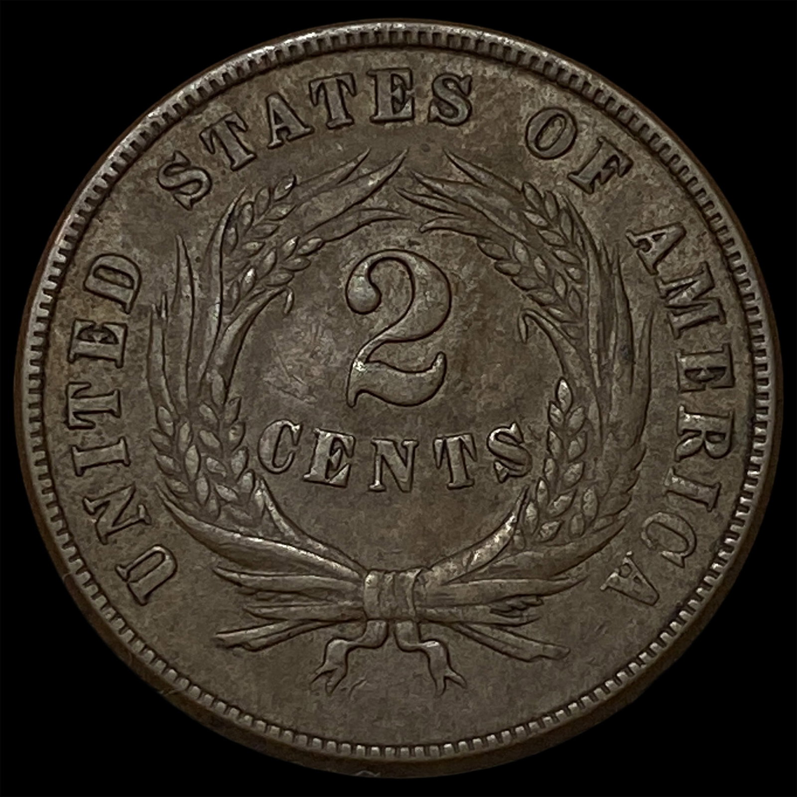 1871 Two-Cent Piece UNCIRCULATED - 2