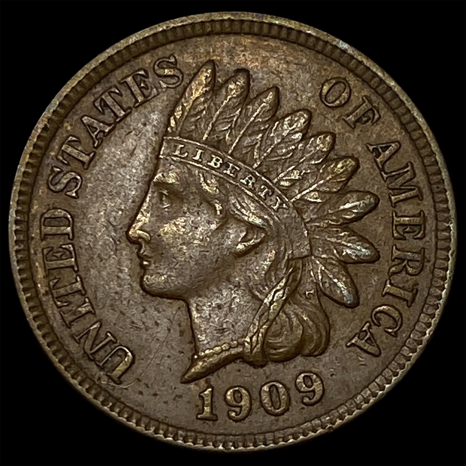 1909 Indian Head Cent UNCIRCULATED (1 of 2)
