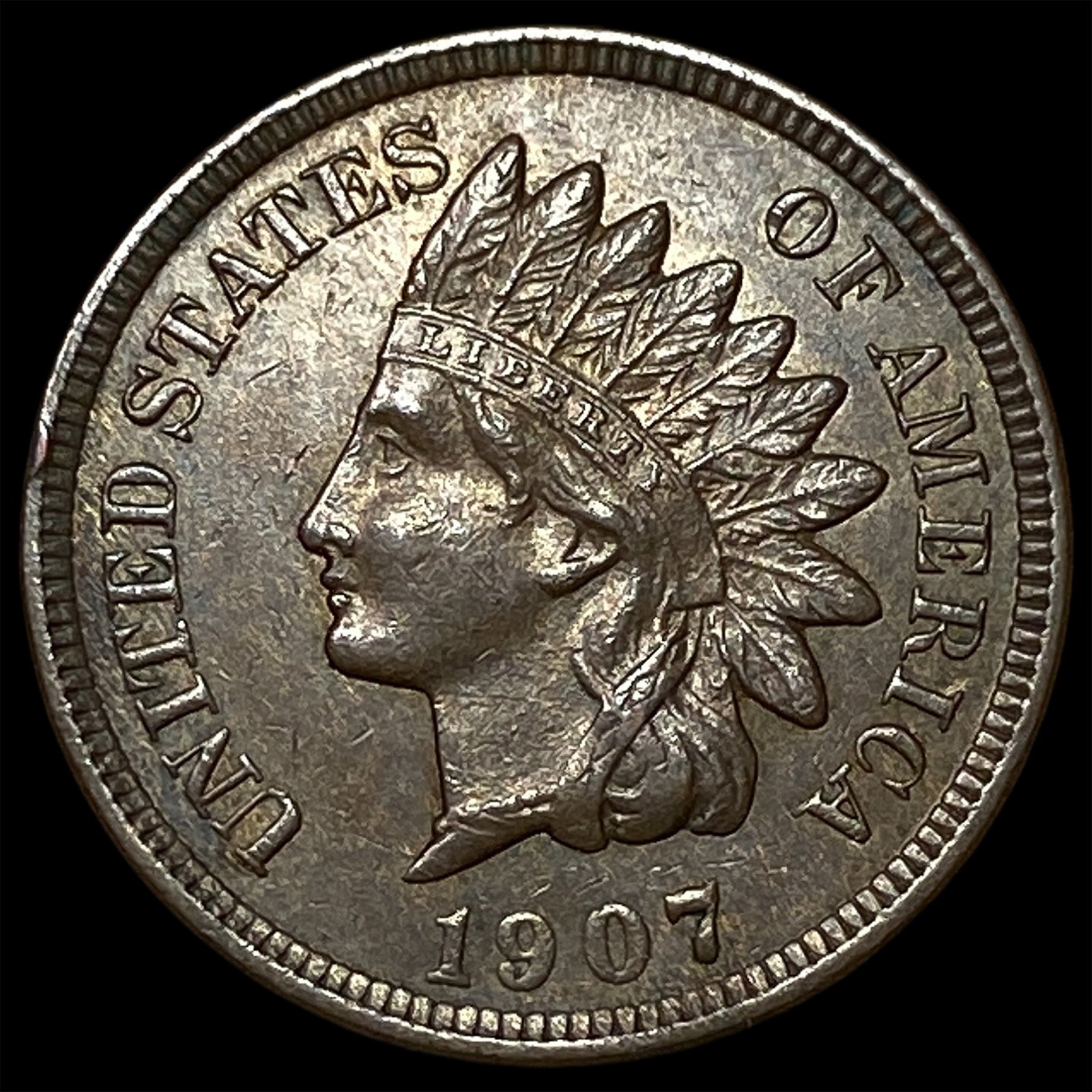 1907 Indian Head Cent UNCIRCULATED (1 of 2)