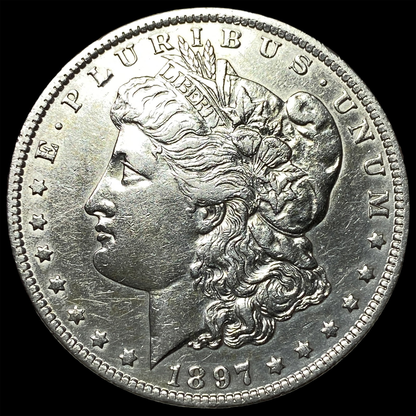 1897-O Silver Morgan Dollar CLOSELY UNCIRCULATED: 1897-O Silver Morgan Dollar CLOSELY UNCIRCULATED