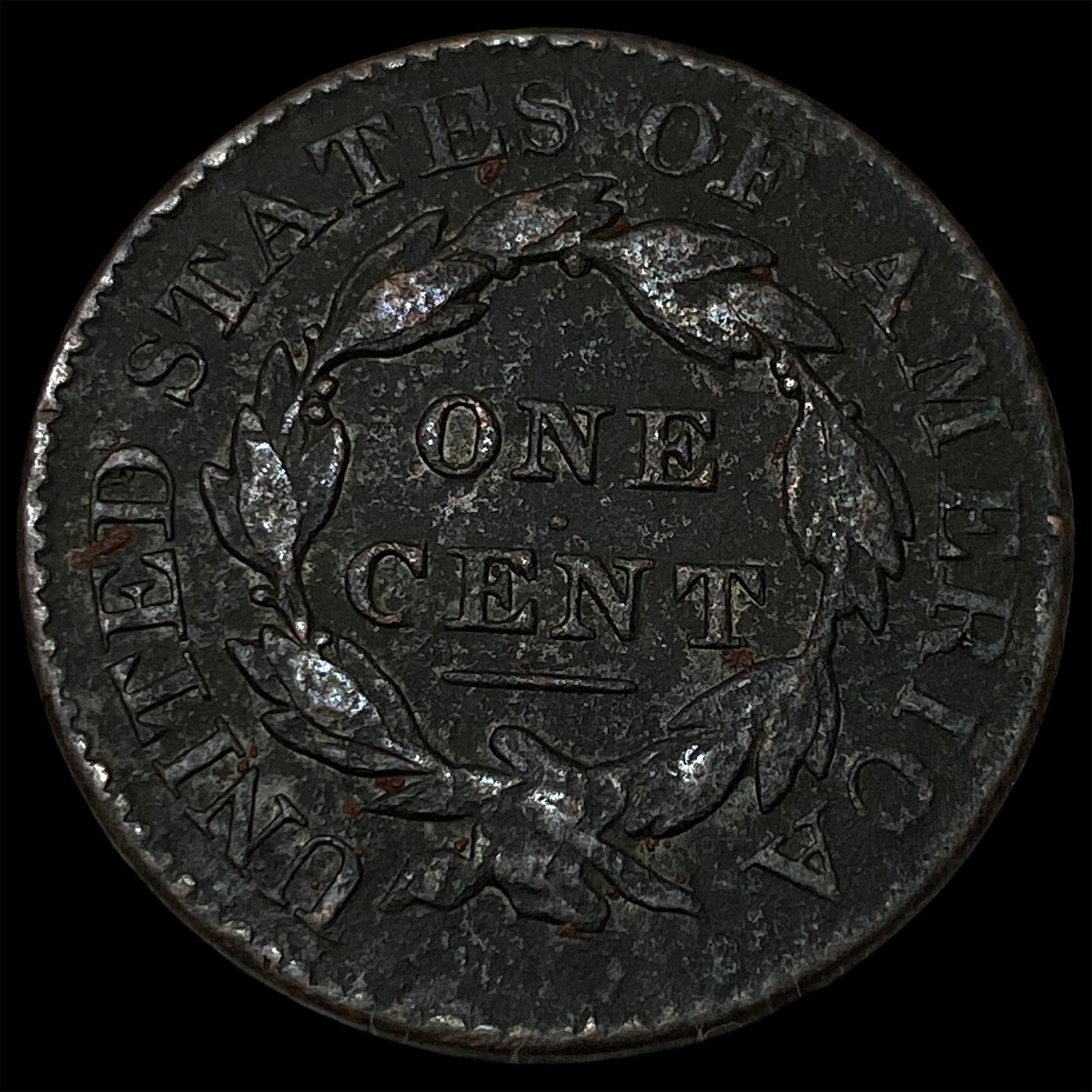 1827 Large Cent LIGHTLY CIRCULATED - 2
