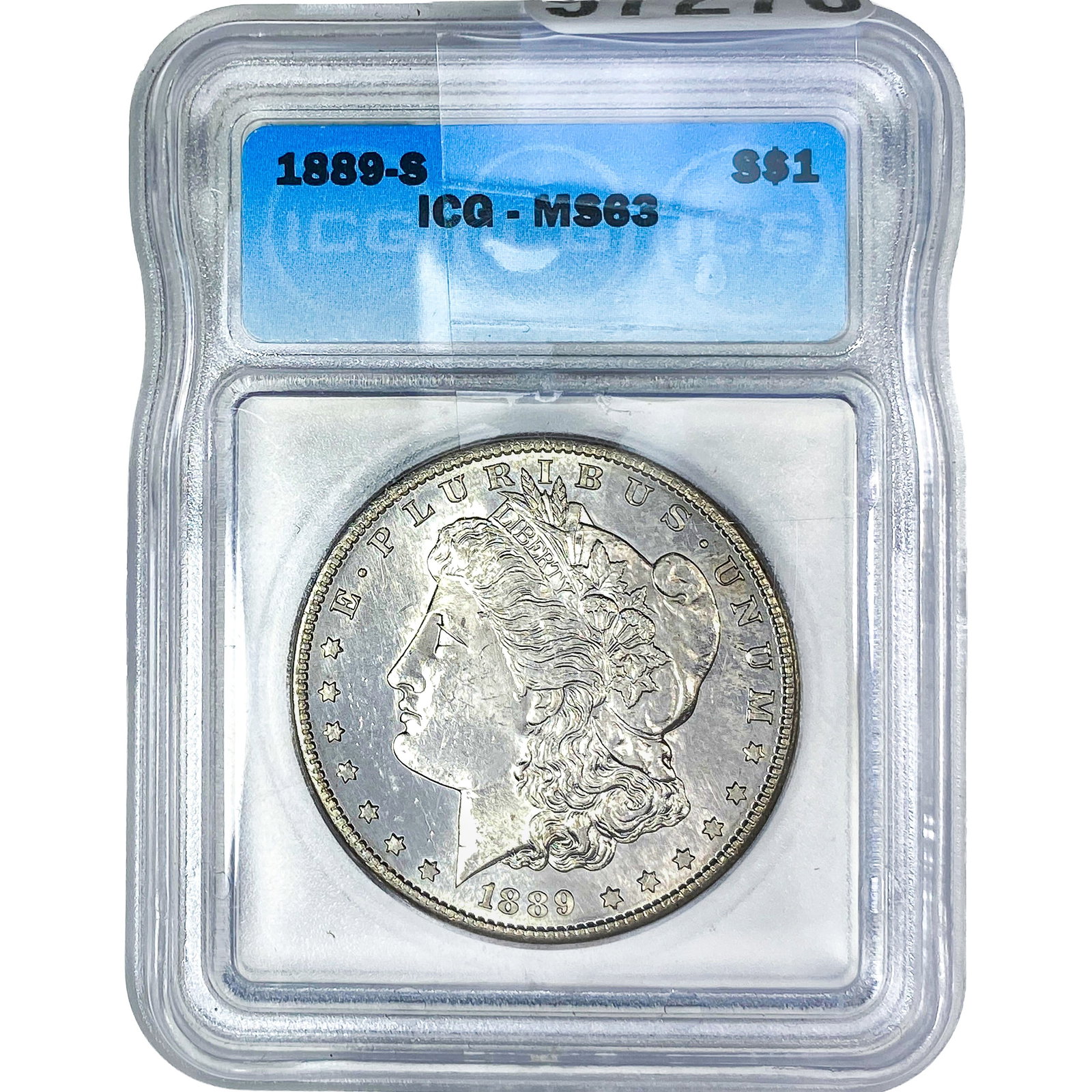 1889-S Morgan Silver Dollar ICG MS63 (1 of 2)