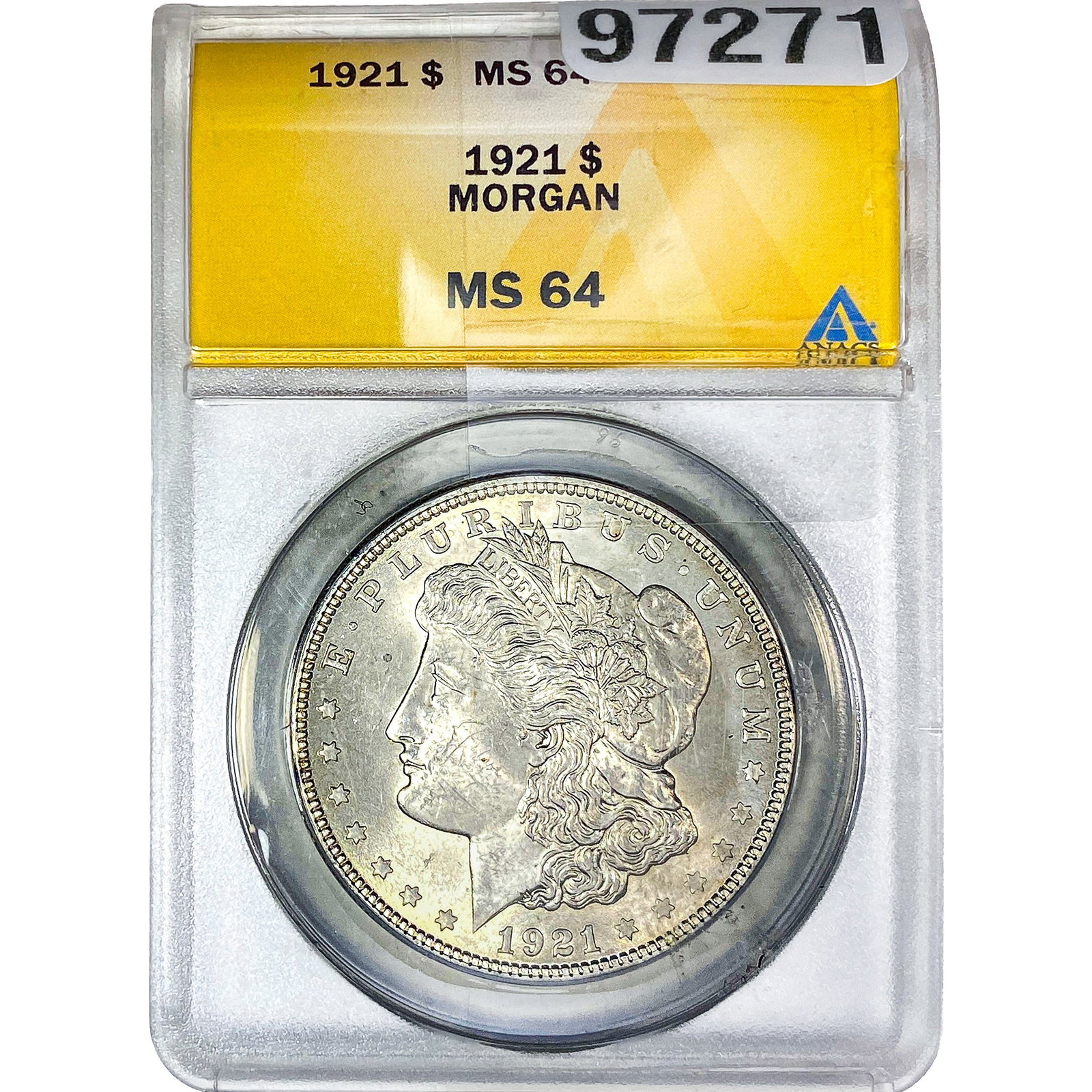 1921 Morgan Silver Dollar ANACS MS64 (1 of 2)