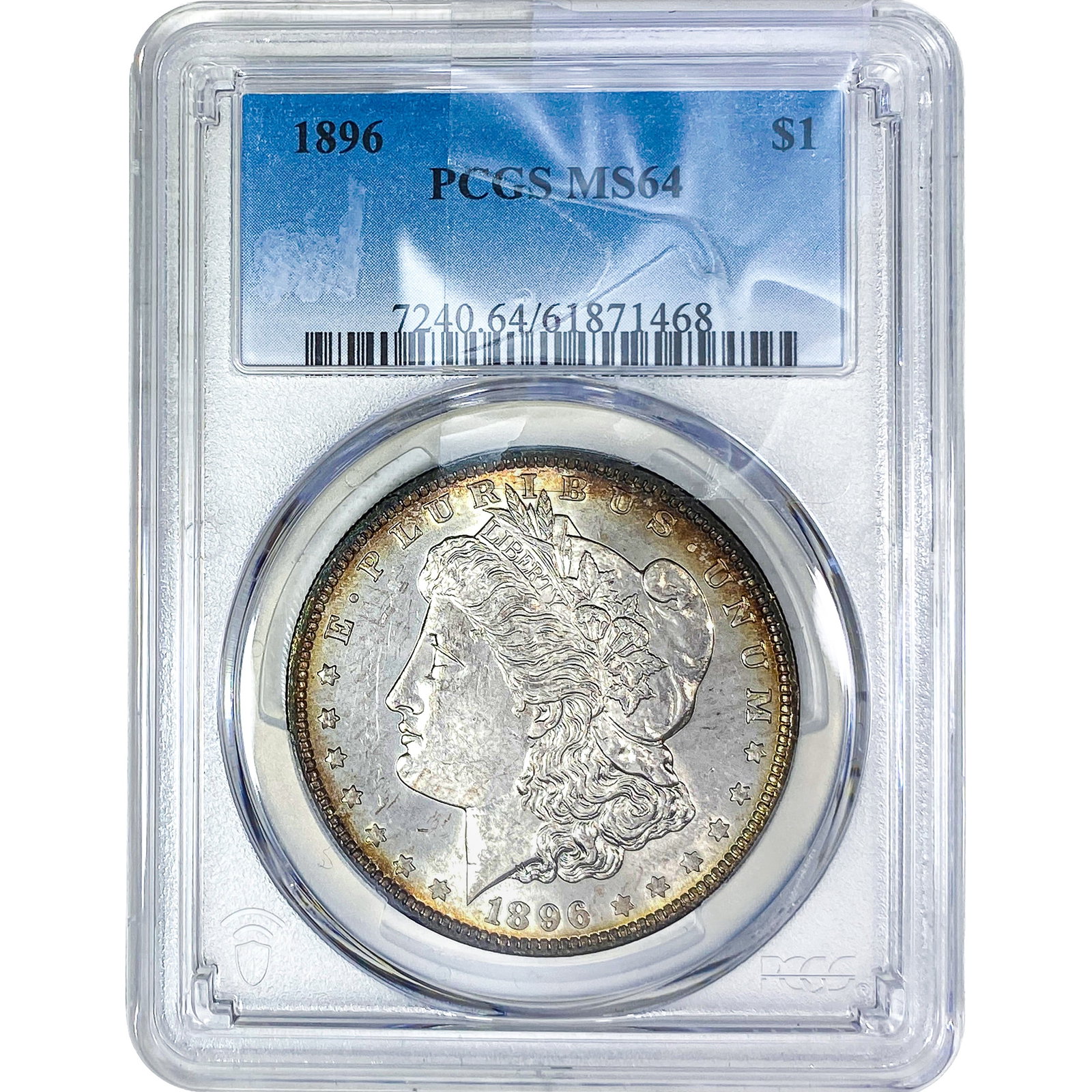 1896 Morgan Silver Dollar PCGS MS64 (1 of 2)