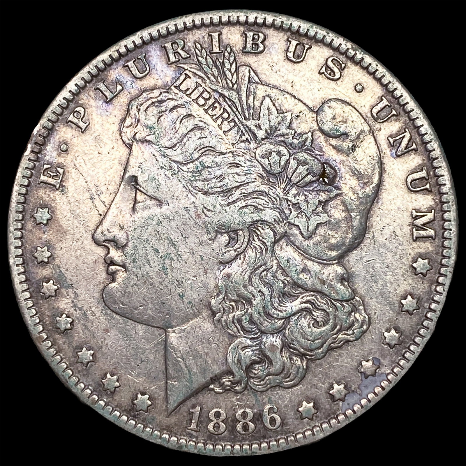 1886-O Silver Morgan Dollar NEARLY UNCIRCULATED: 1886-O Silver Morgan Dollar NEARLY UNCIRCULATED