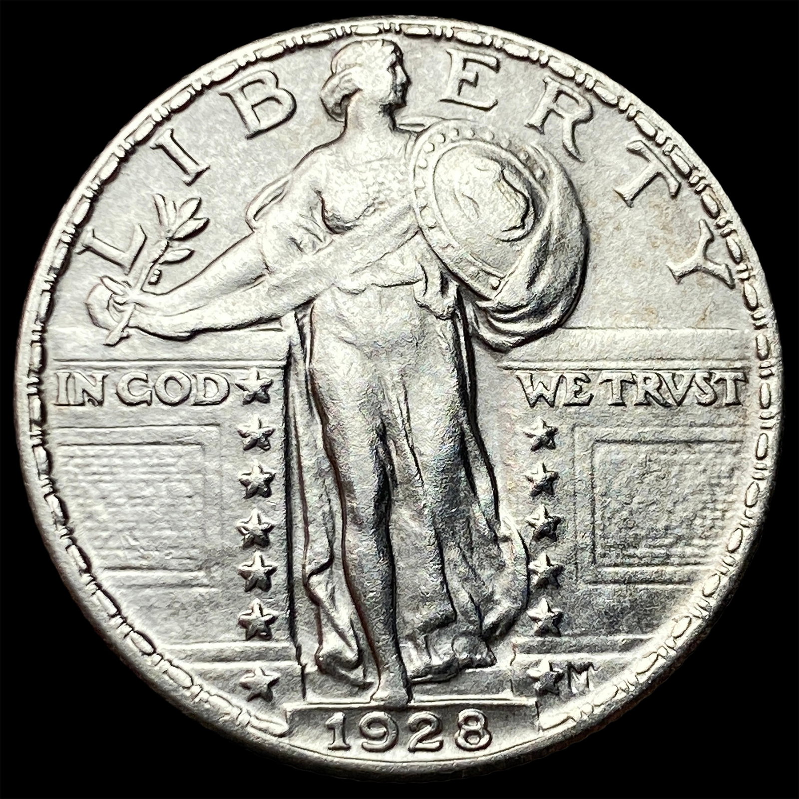 1928 Standing Liberty Silver Quarter UNCIRCULATED (1 of 2)