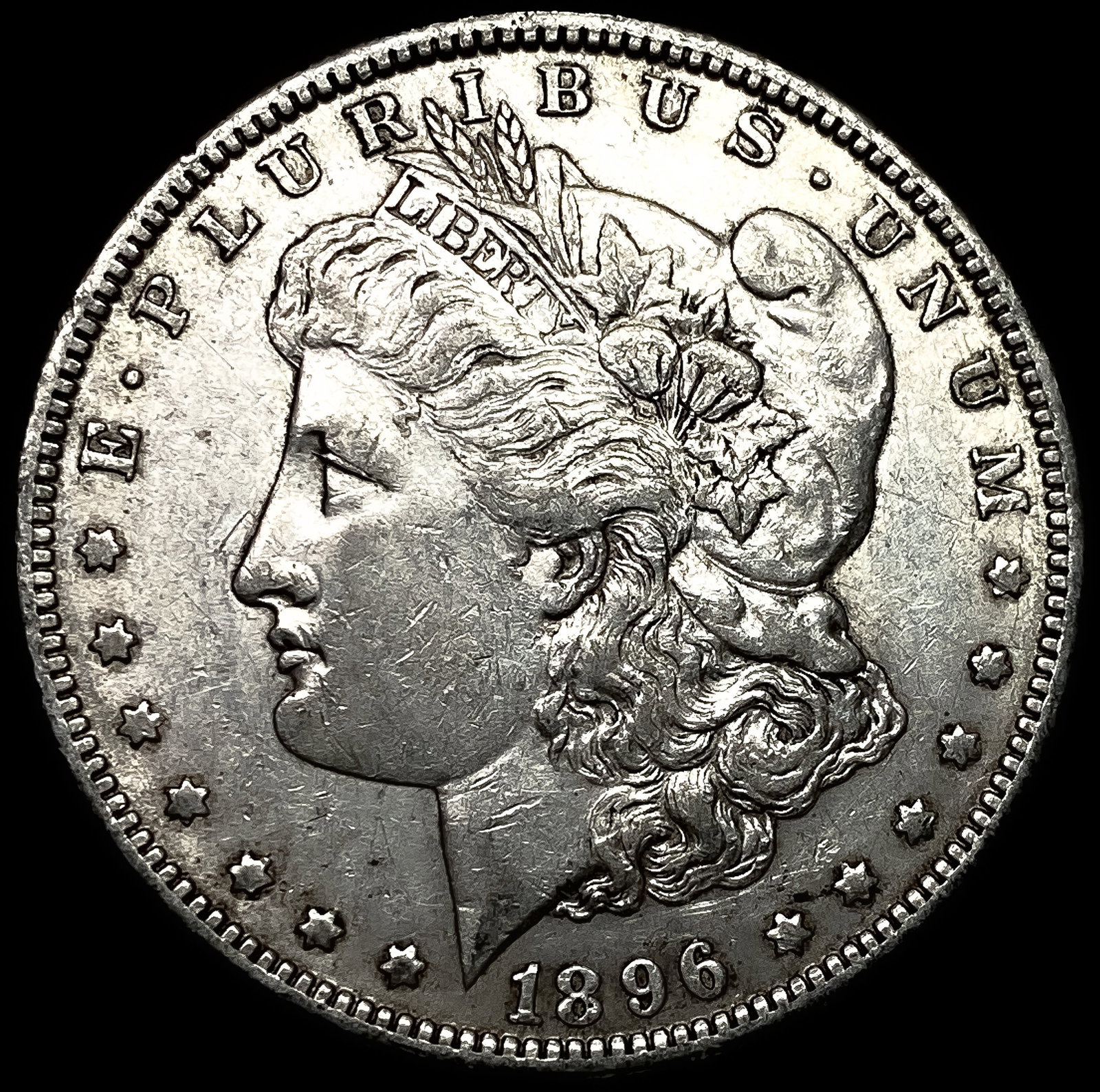1896-O Silver Morgan Dollar CLOSELY UNCIRCULATED: 1896-O Silver Morgan Dollar CLOSELY UNCIRCULATED
