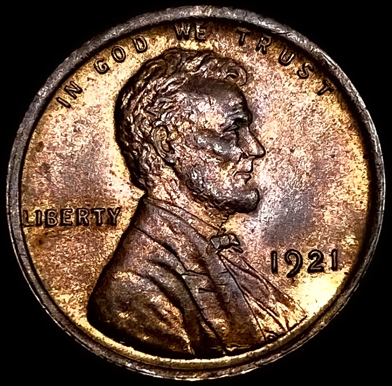 1921 Lincoln Wheat Cent CHOICE BU (1 of 2)