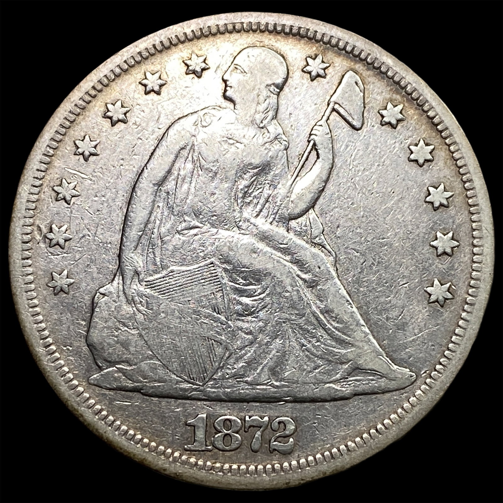 1872 Seated Liberty Dollar (1 of 2)