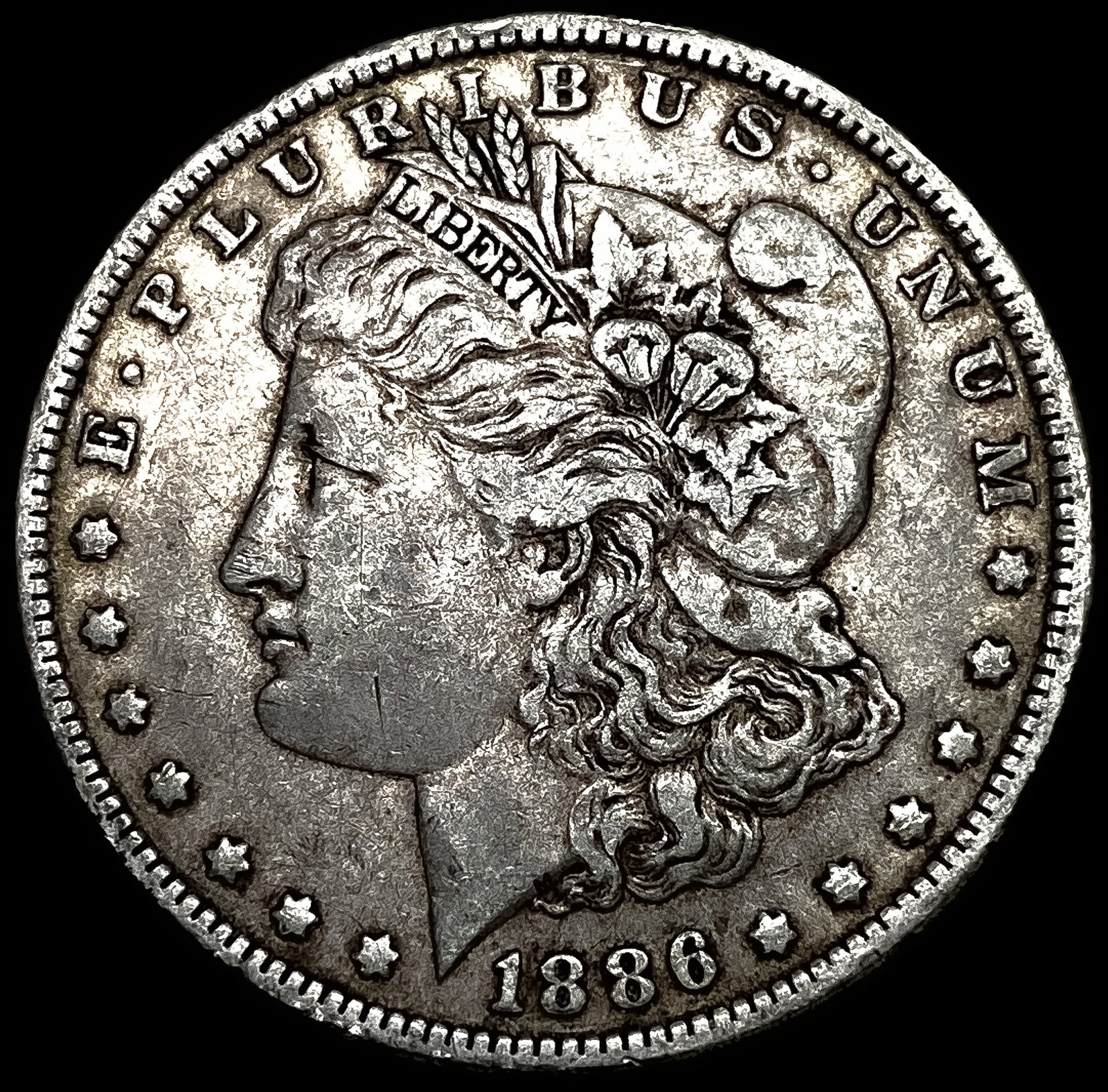1886-O Silver Morgan Dollar NEARLY UNCIRCULATED: 1886-O Silver Morgan Dollar NEARLY UNCIRCULATED