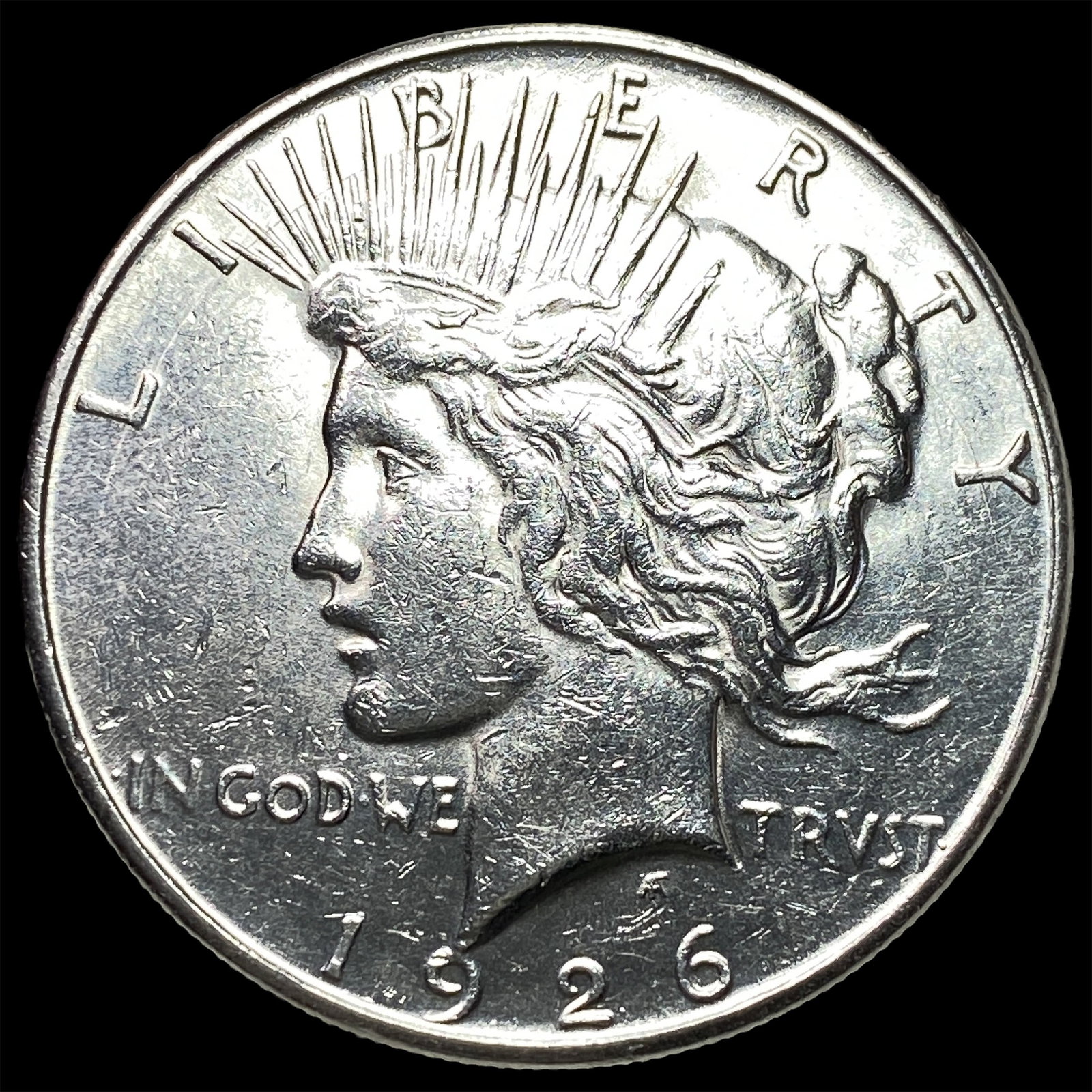 1926-S Silver Peace Dollar UNCIRCULATED: 1926-S Silver Peace Dollar UNCIRCULATED