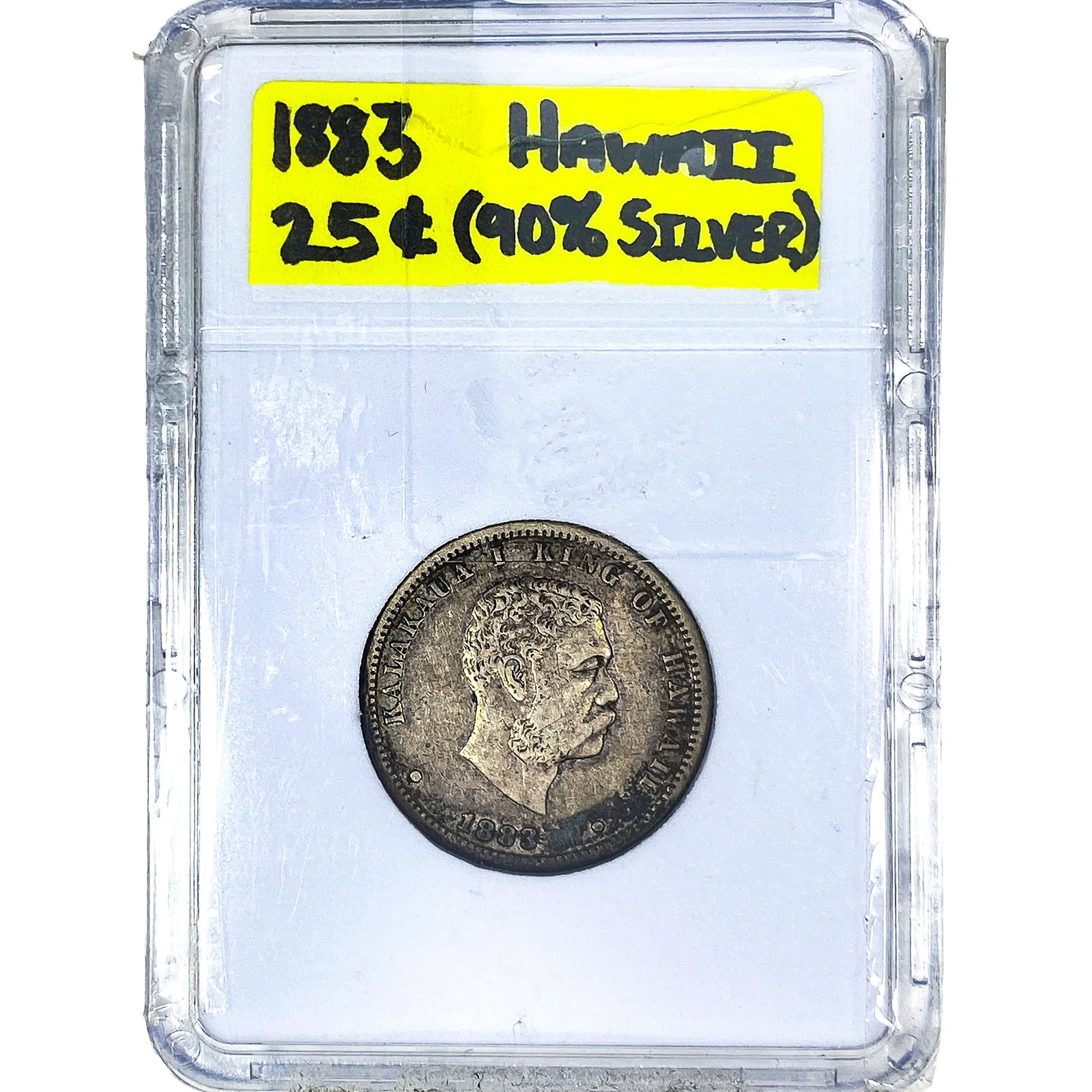 1883 Hawaiian Quarter (1 of 2)