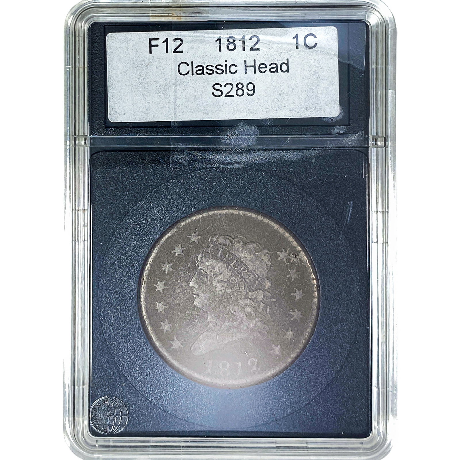 1812 Classic Head Large Cent F12 (1 of 2)